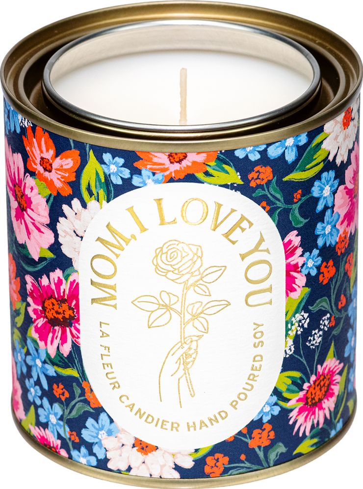 La Fleur Mom I Love You Candle