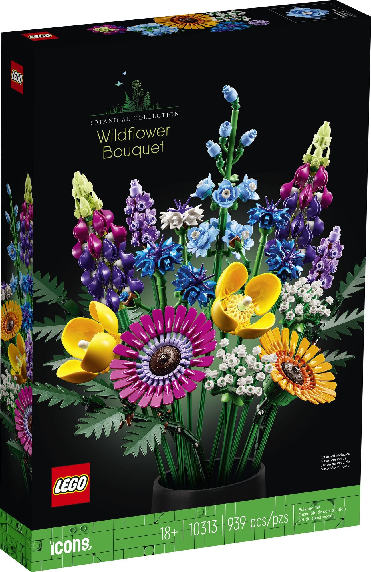 LEGO Icons Wildflower Bouquet 10313 | Paper Source