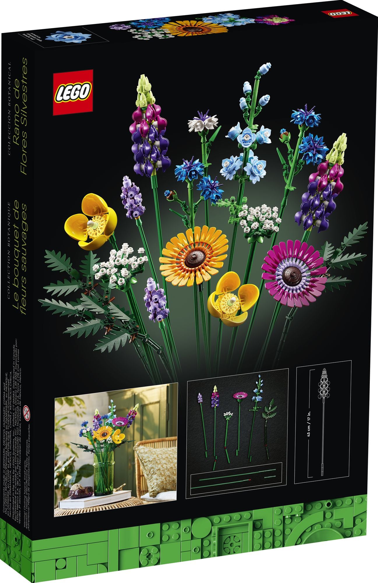 LEGO Icons Wildflower Bouquet 10313 | Paper Source
