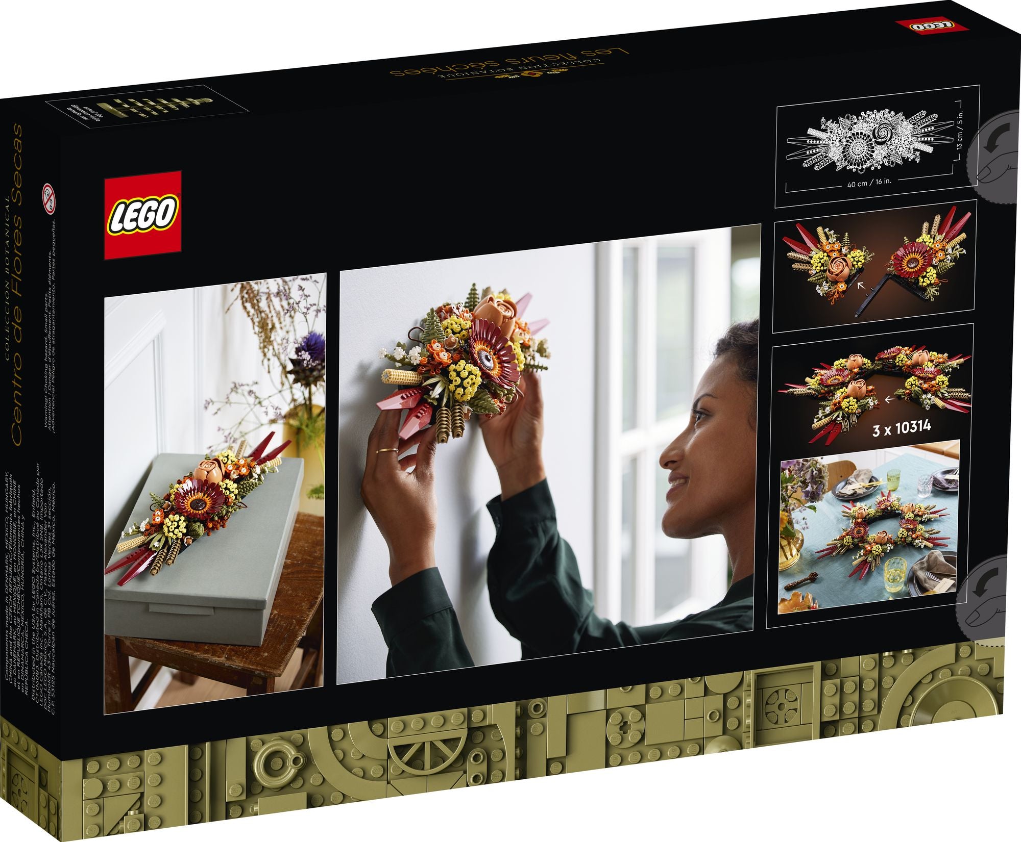 LEGO® Icons Dried Flower Centerpiece 10314 (Retiring Soon) | Paper
