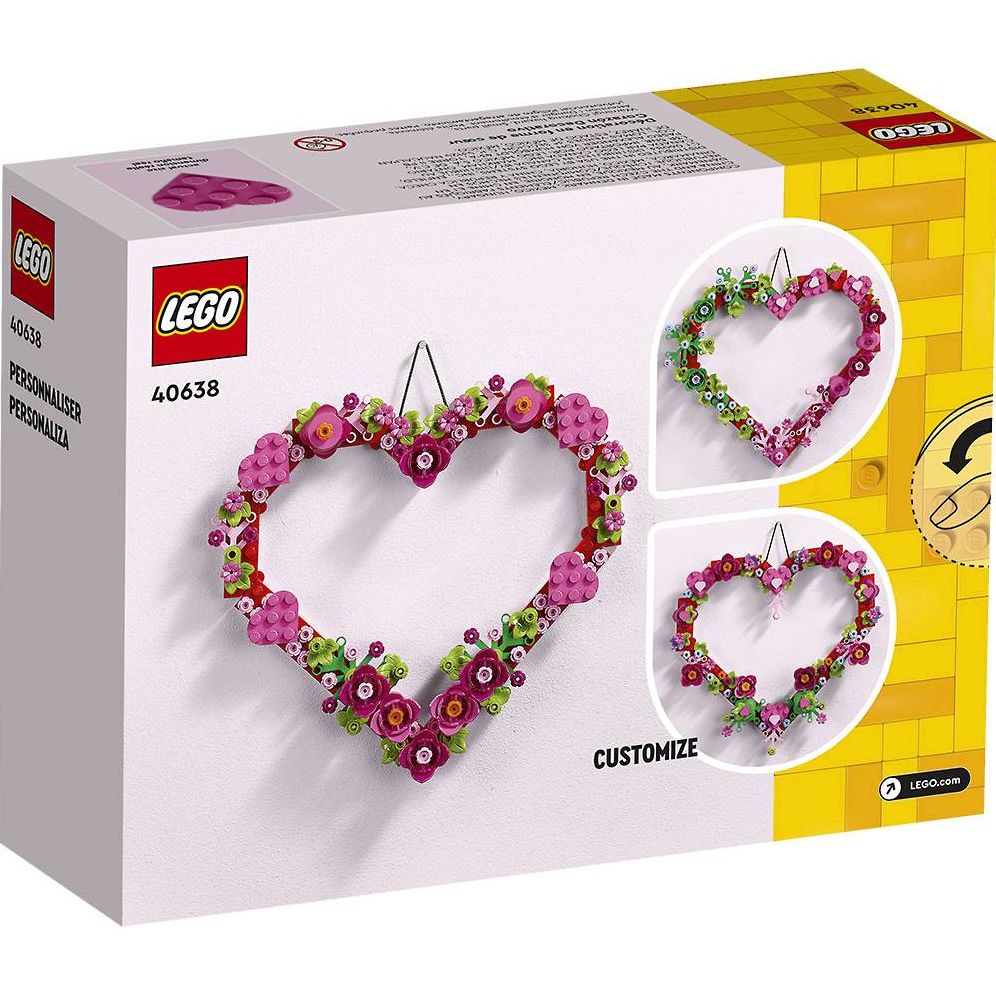 LEGO Heart Ornament 40638 | Paper Source