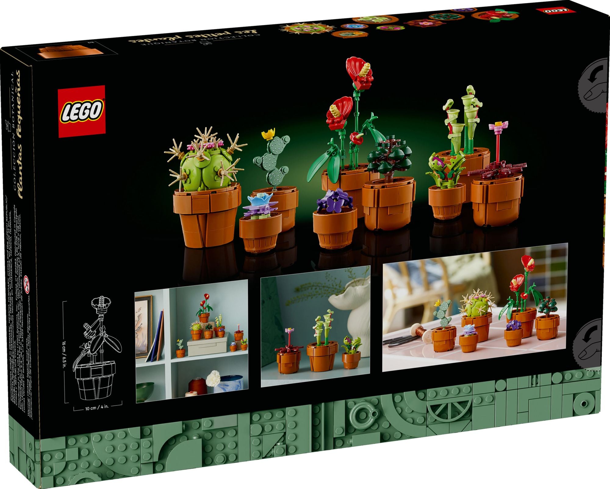 plant lego LEGO Icons Tiny Plants 10329