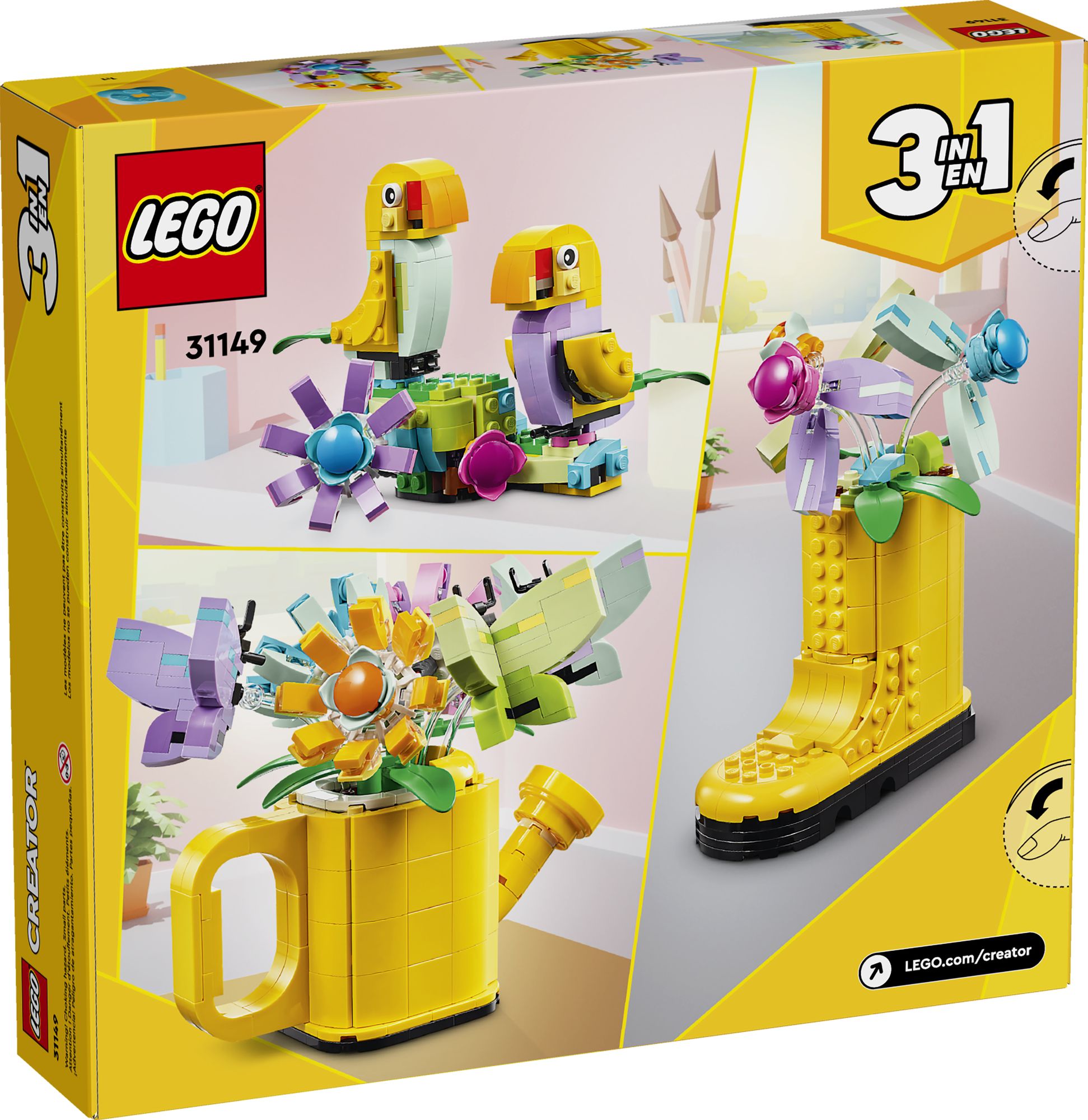 LEGO Creator Flowers in Watering Can 31149