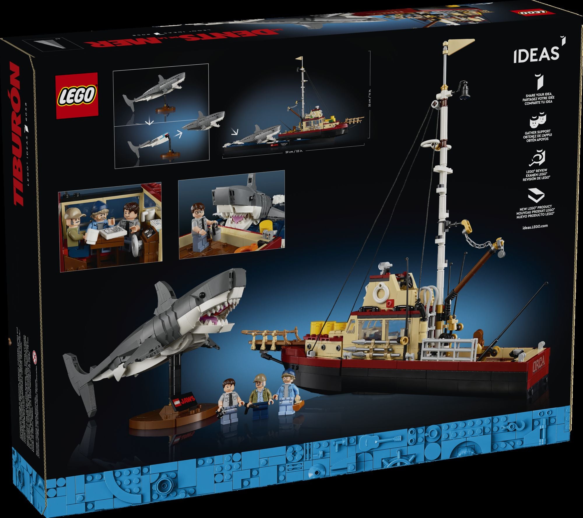 LEGO Ideas Jaws 21350 | Paper Source