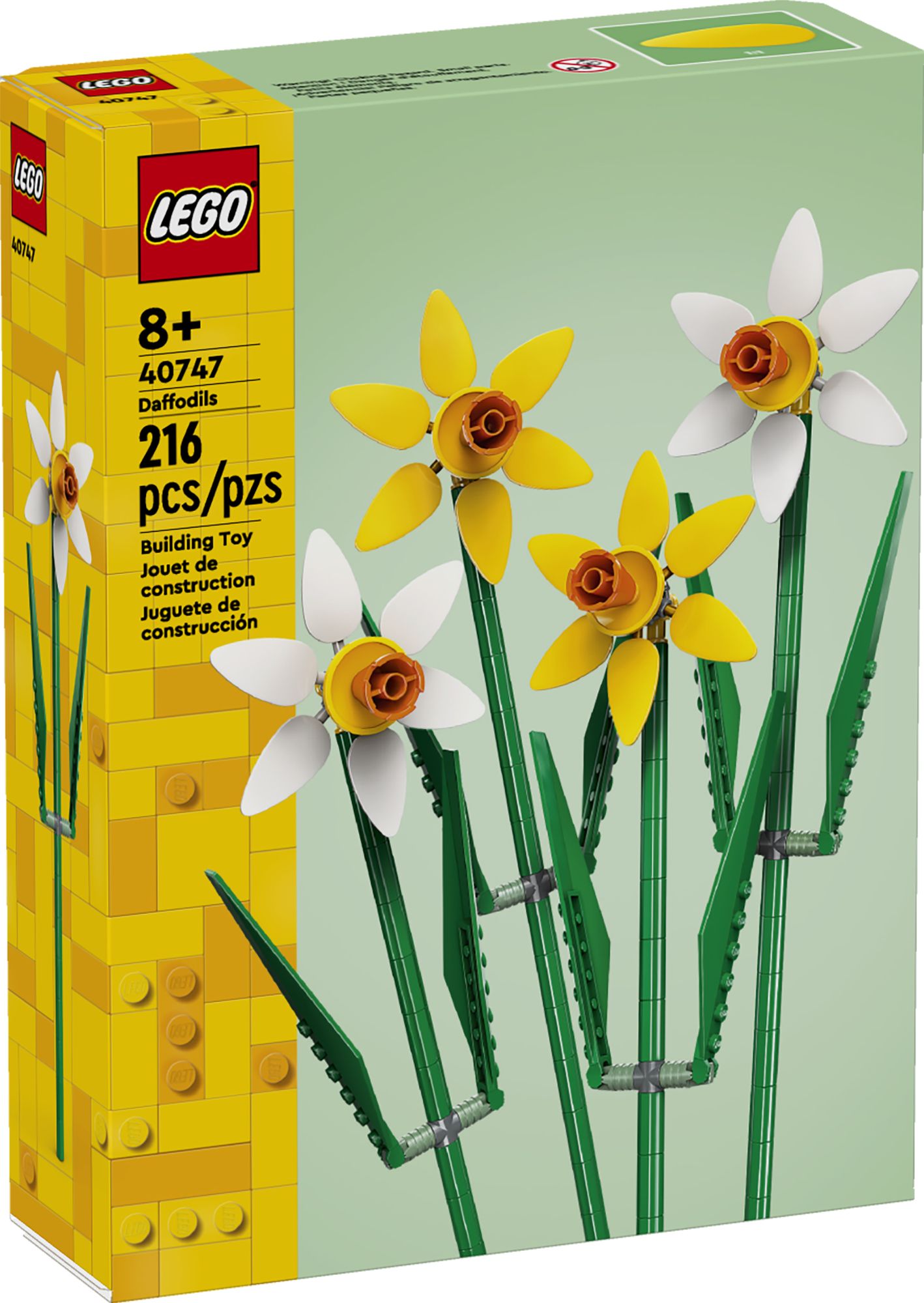 LEGO Flowers Daffodils 40747 | Paper Source