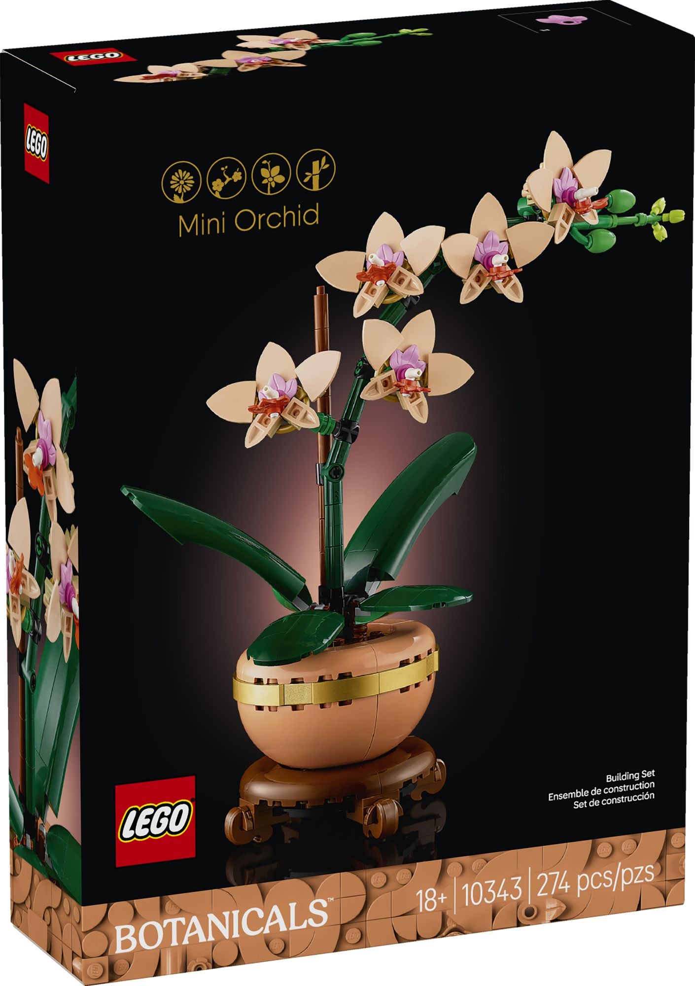 LEGO Botanicals Mini Orchid 10343 | Paper Source