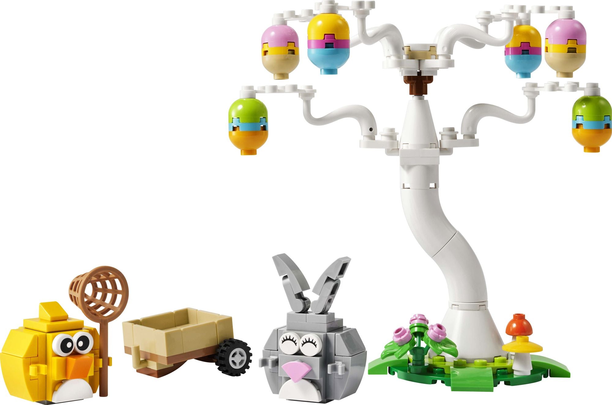【はるたちページ】おまとめ　　　　４点セットx2人 ☆ユニコーン&うさぎ LEGO Iconic Easter Bunny and Chick Egg Hunt 40808 | Paper Source