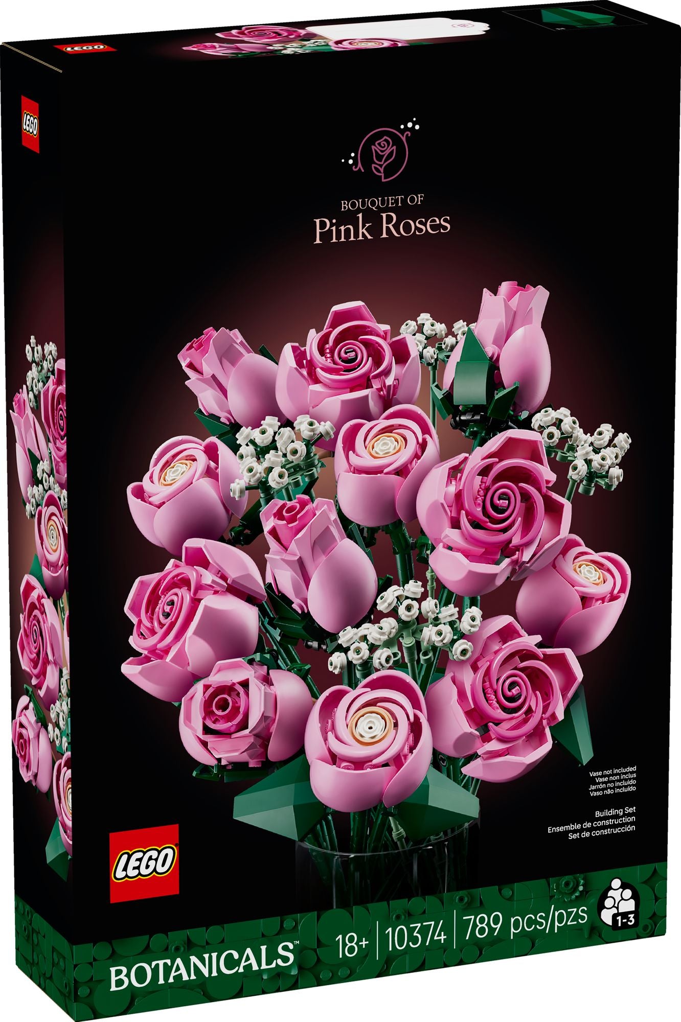 LEGO Botanicals 10374 Bouquet of Pink Roses | Paper Source