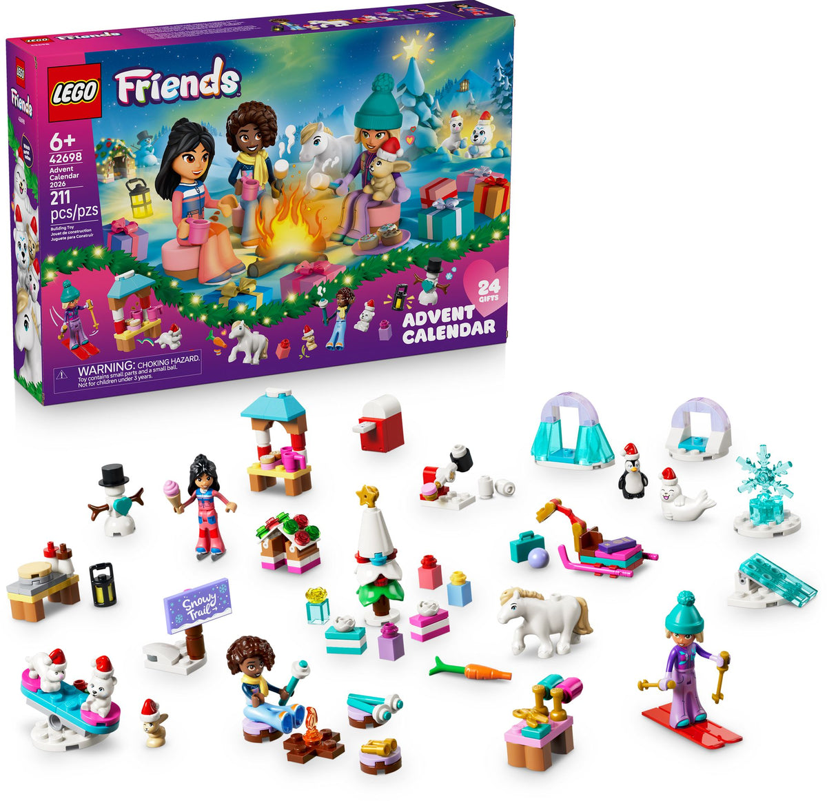 LEGO Friends Advent Calendar 2026 42698 | Paper Source