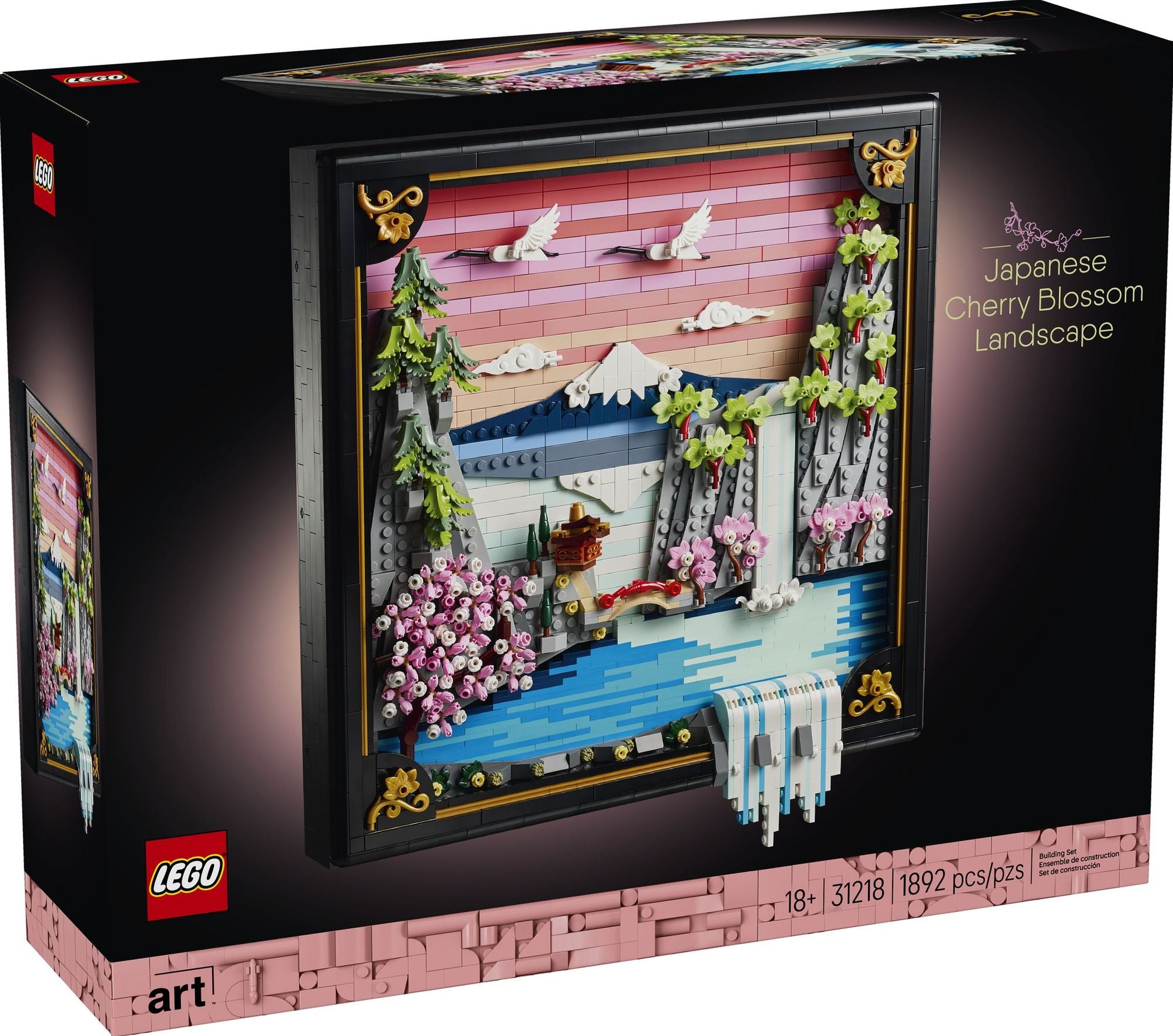 LEGO ART Japanese Cherry Blossom Landscape 31218 | Paper Source