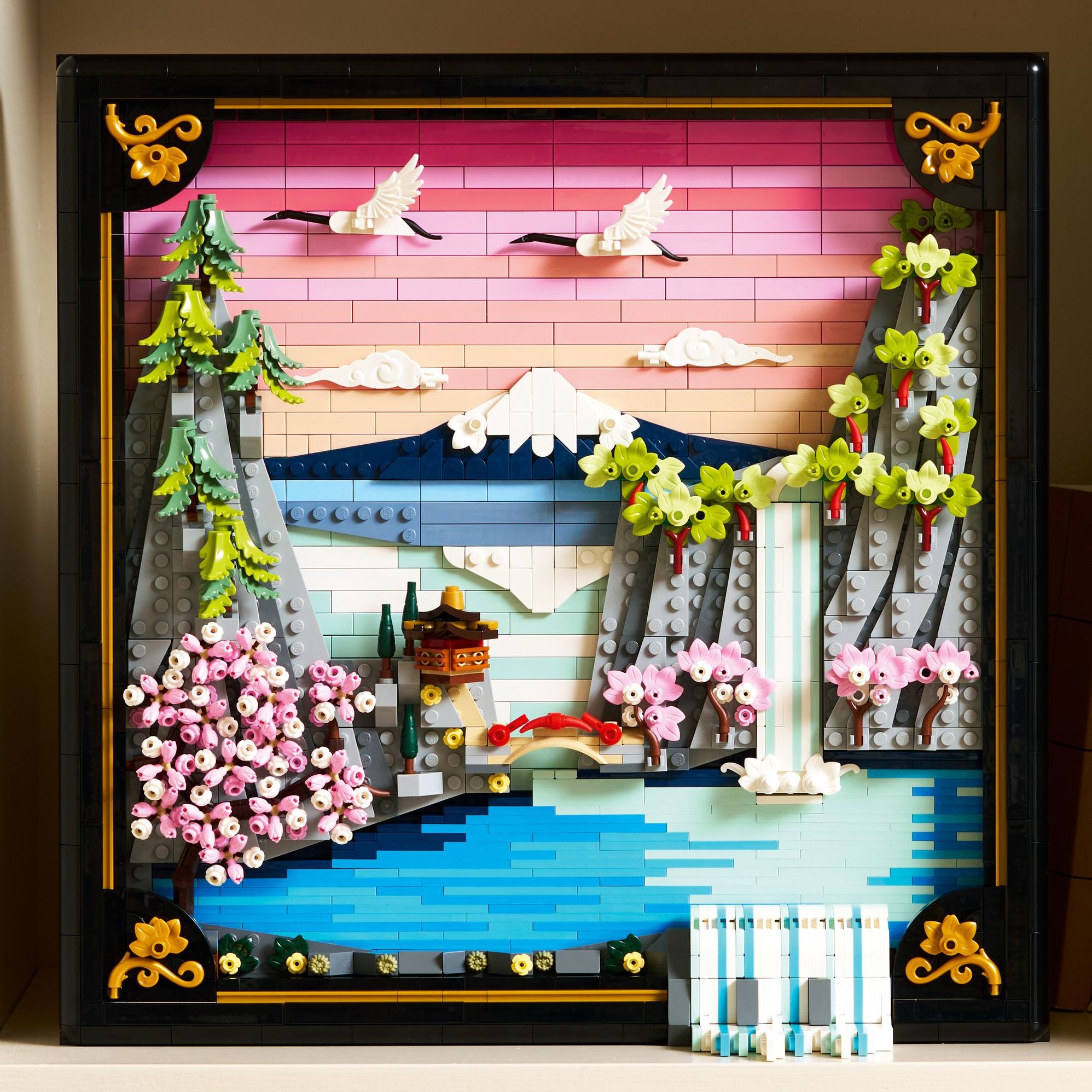 LEGO ART Japanese Cherry Blossom Landscape 31218 | Paper Source