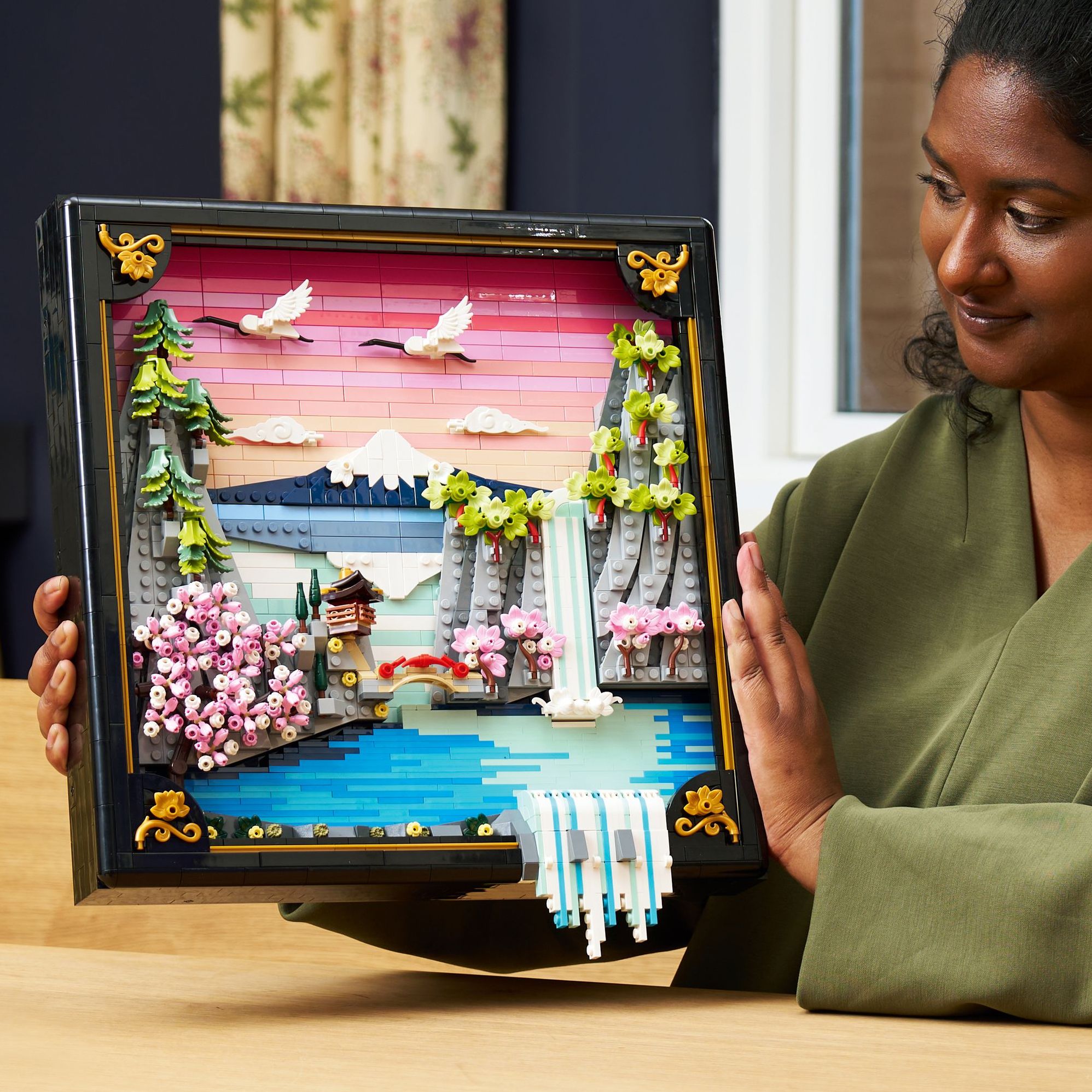 LEGO ART Japanese Cherry Blossom Landscape 31218 | Paper Source