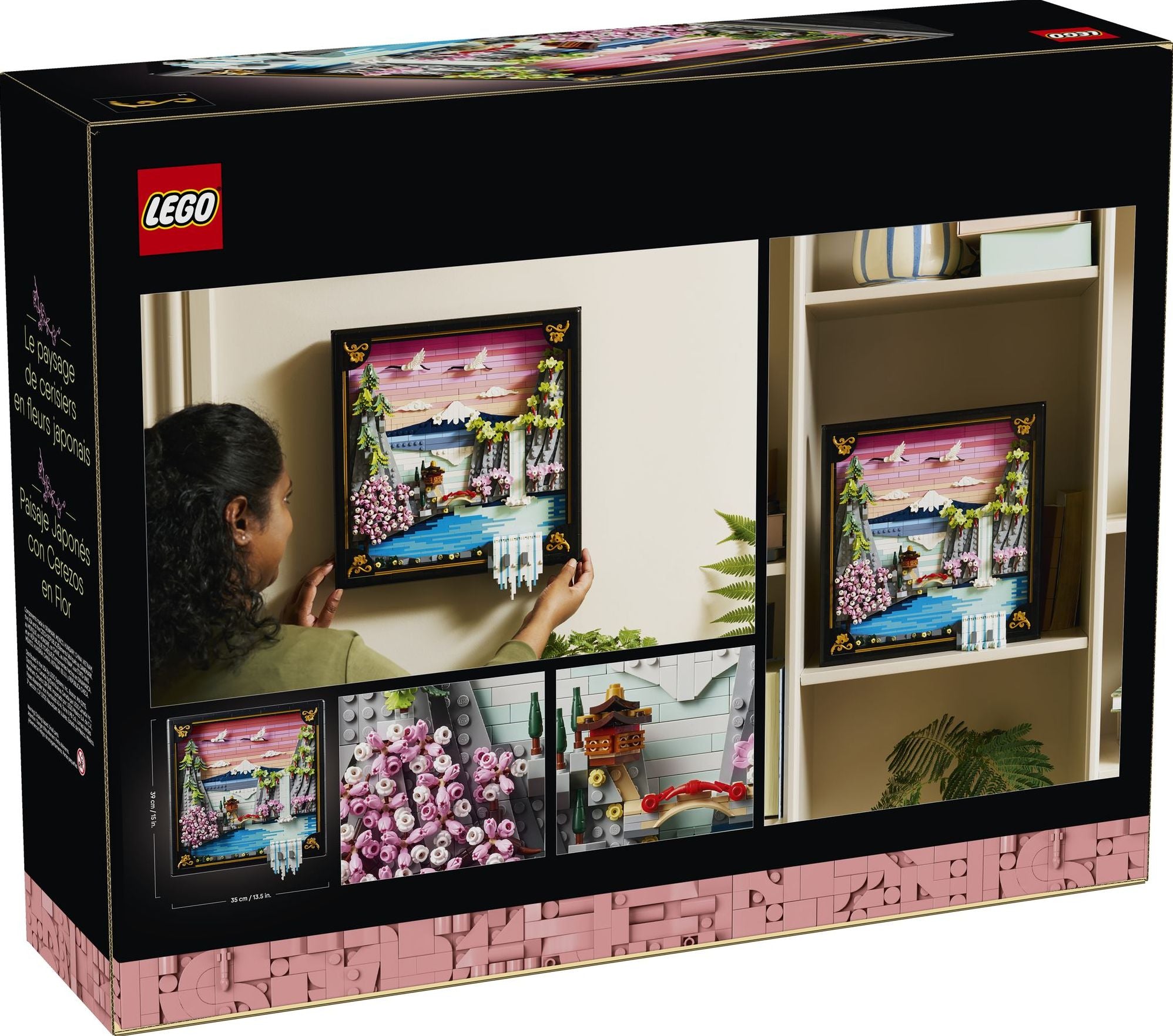 LEGO ART Japanese Cherry Blossom Landscape 31218 | Paper Source