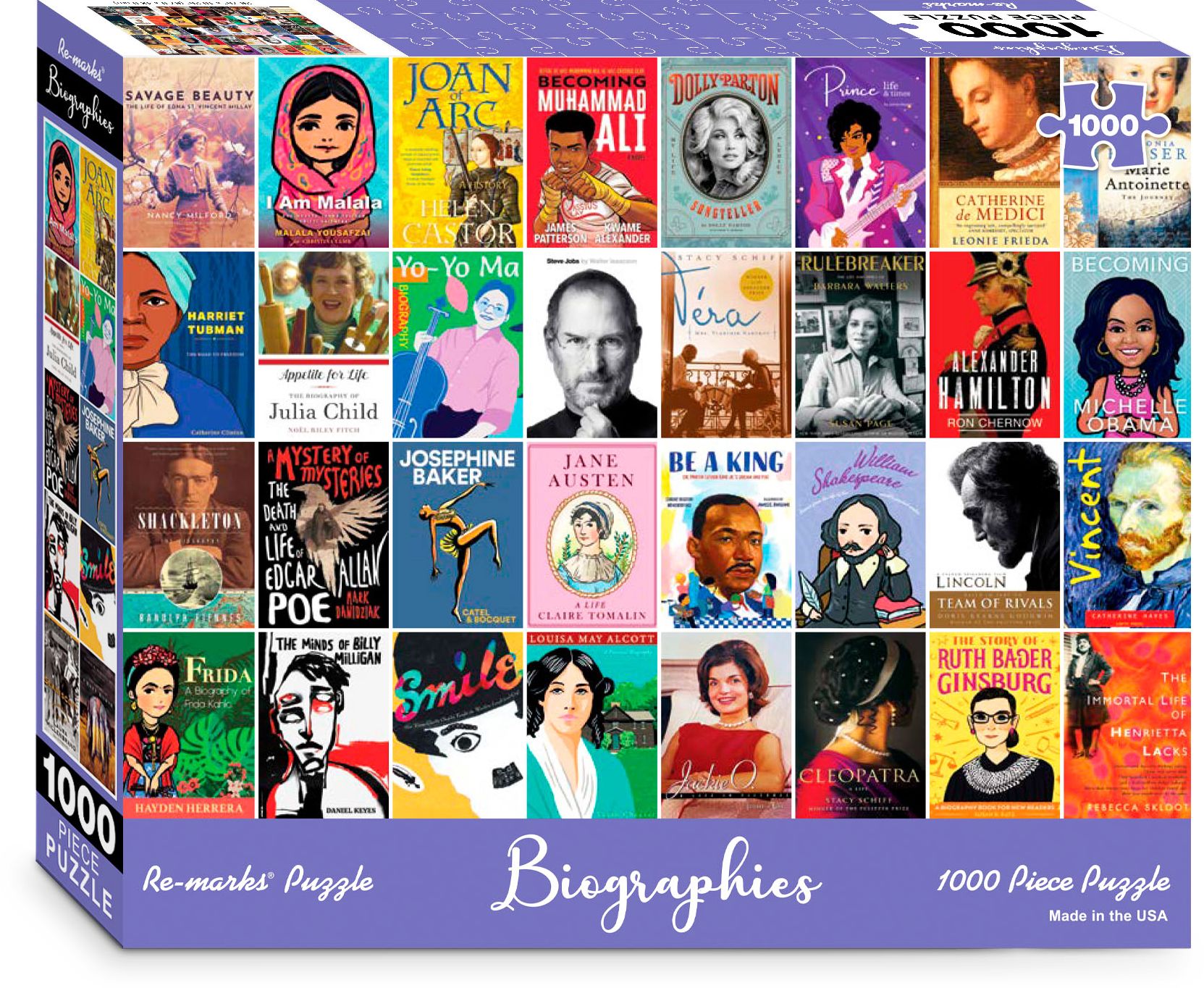 Biographies 1000-Piece Jigsaw Puzzle