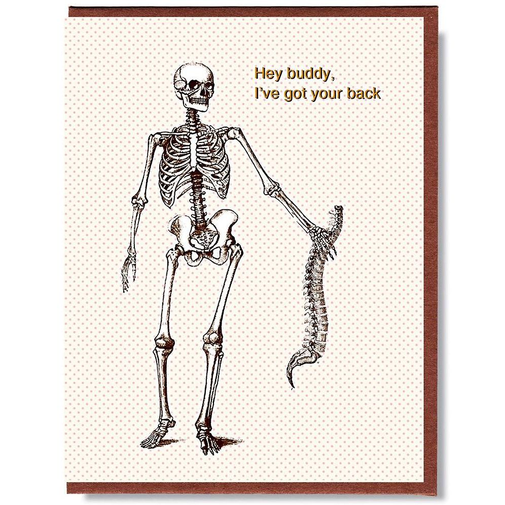 Boot Your Back Got Your Back Greeting Card | Paper Source