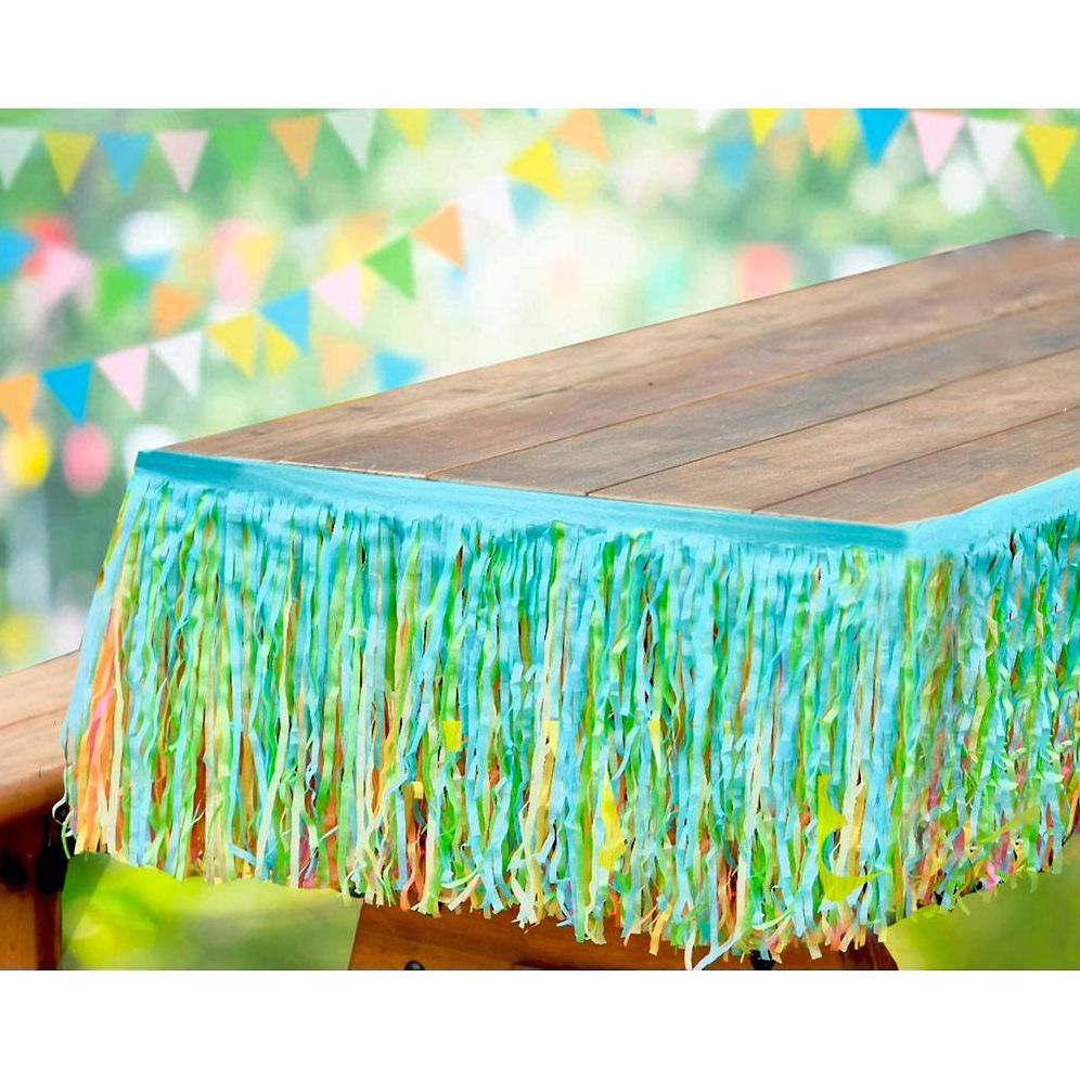 Colorful Table Fringe