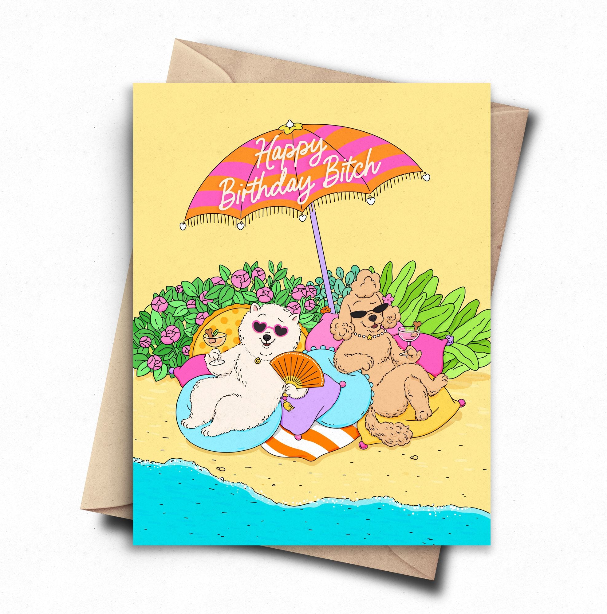 Birthday Dogs Birthday Card