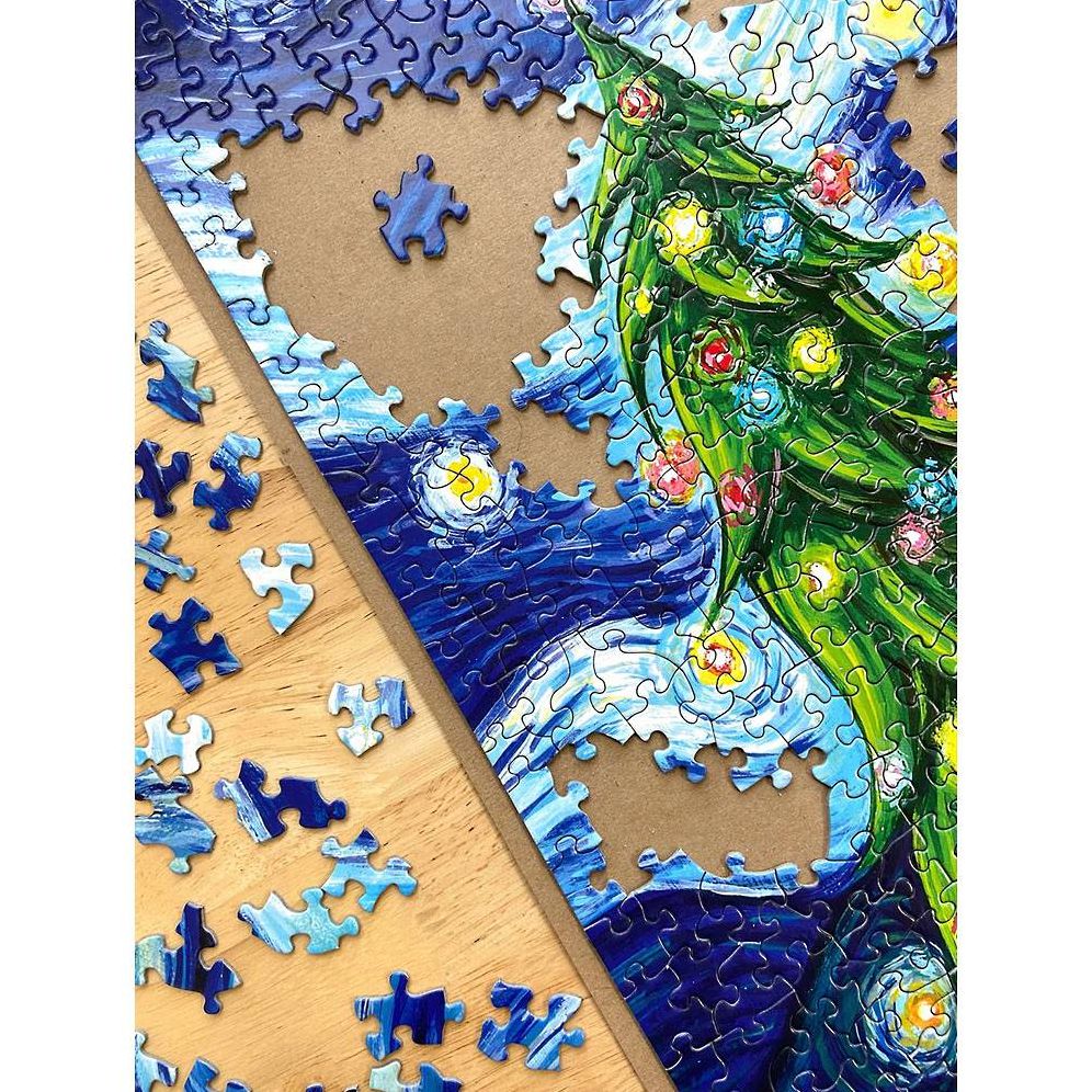 SEIZO WATASE Twinkle Night 1000ピース Silent Night, Starry Night 1000 piece Puzzle | Paper Source