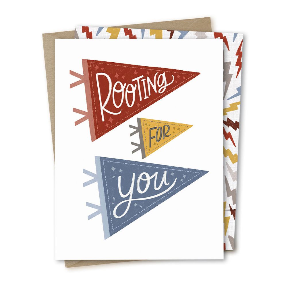 Rooting For You Congratulations Card