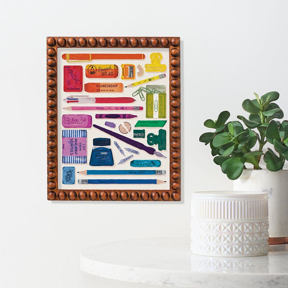 Writing Collection 8x10 Art Print
