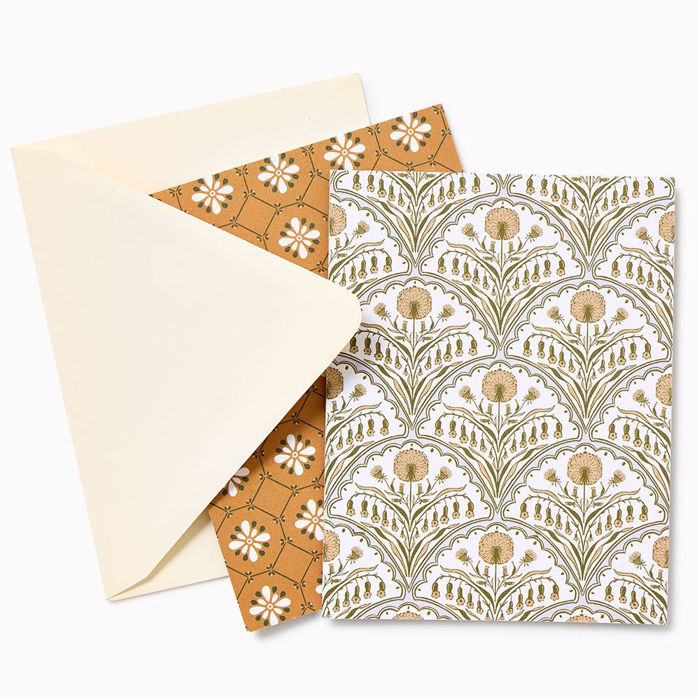 Dandelion Grid A2 Stationery Set