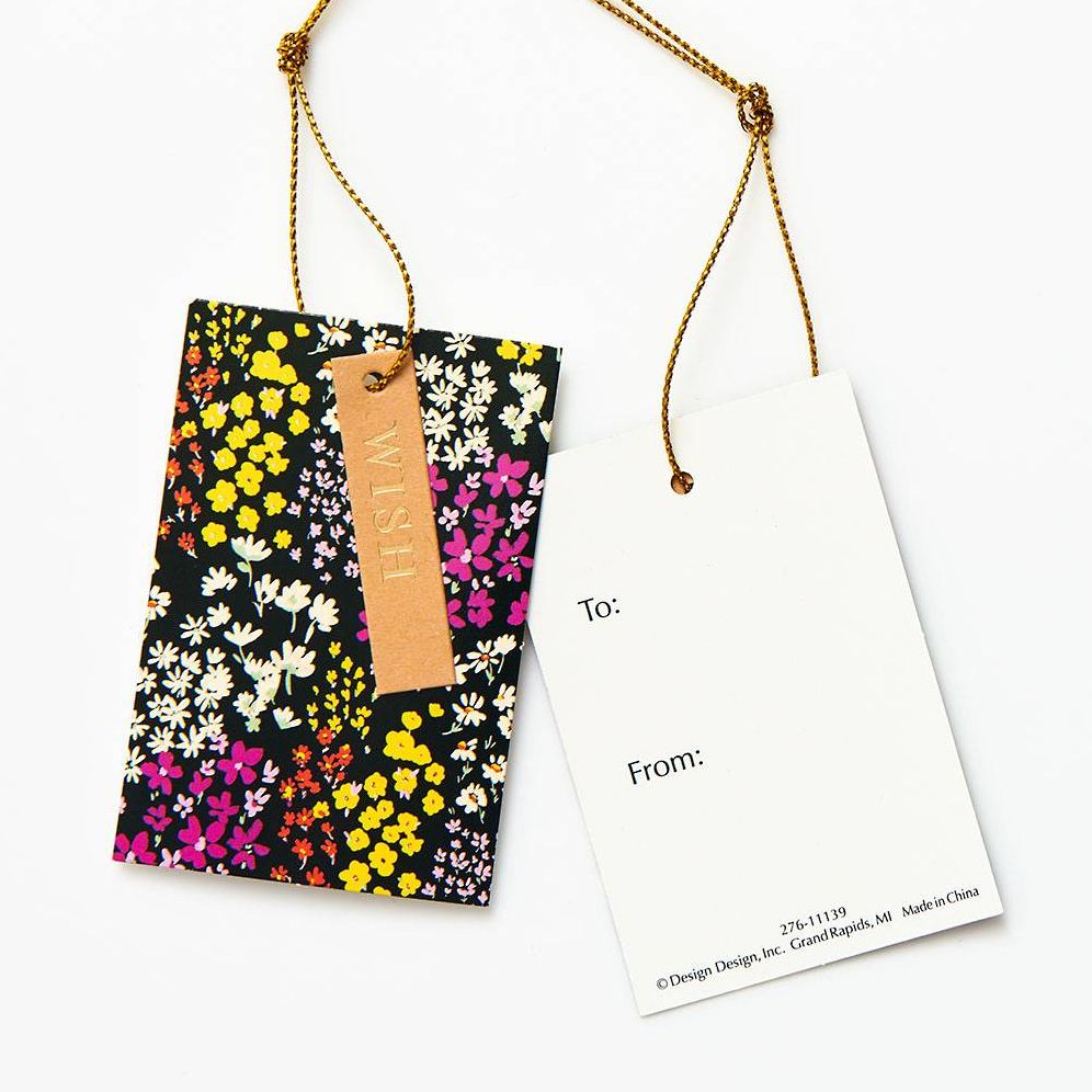 Micro Floral Gift Tags