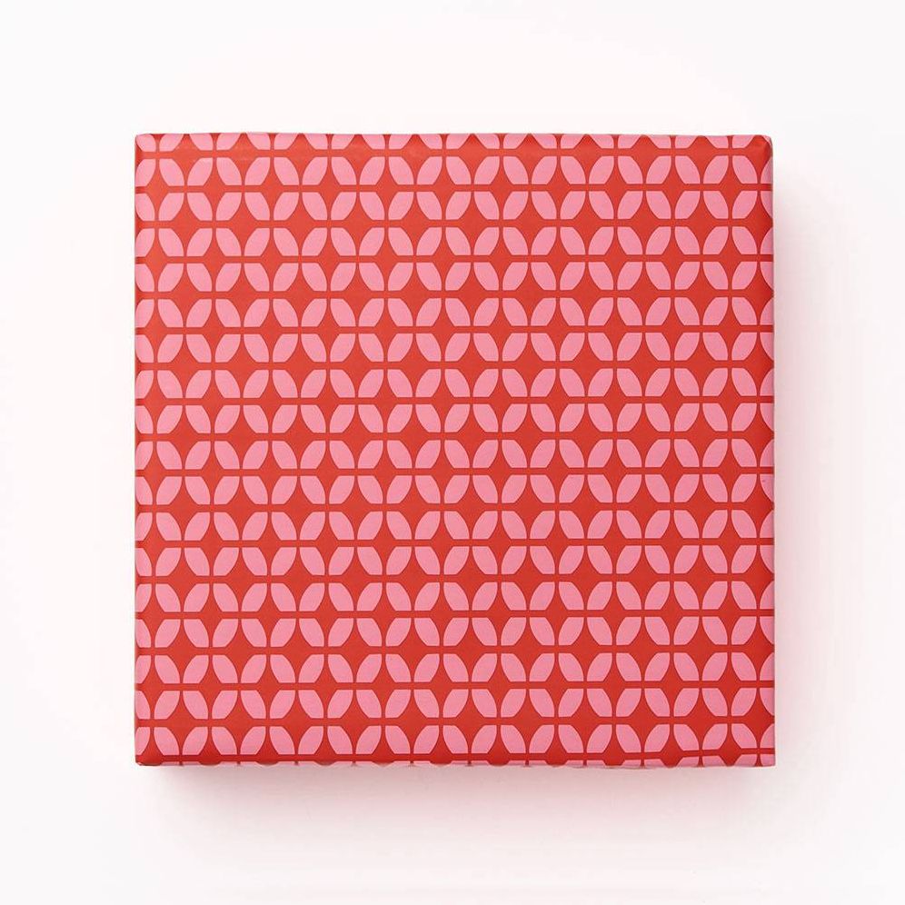 Pink & Blue Reversible Wrapping Paper