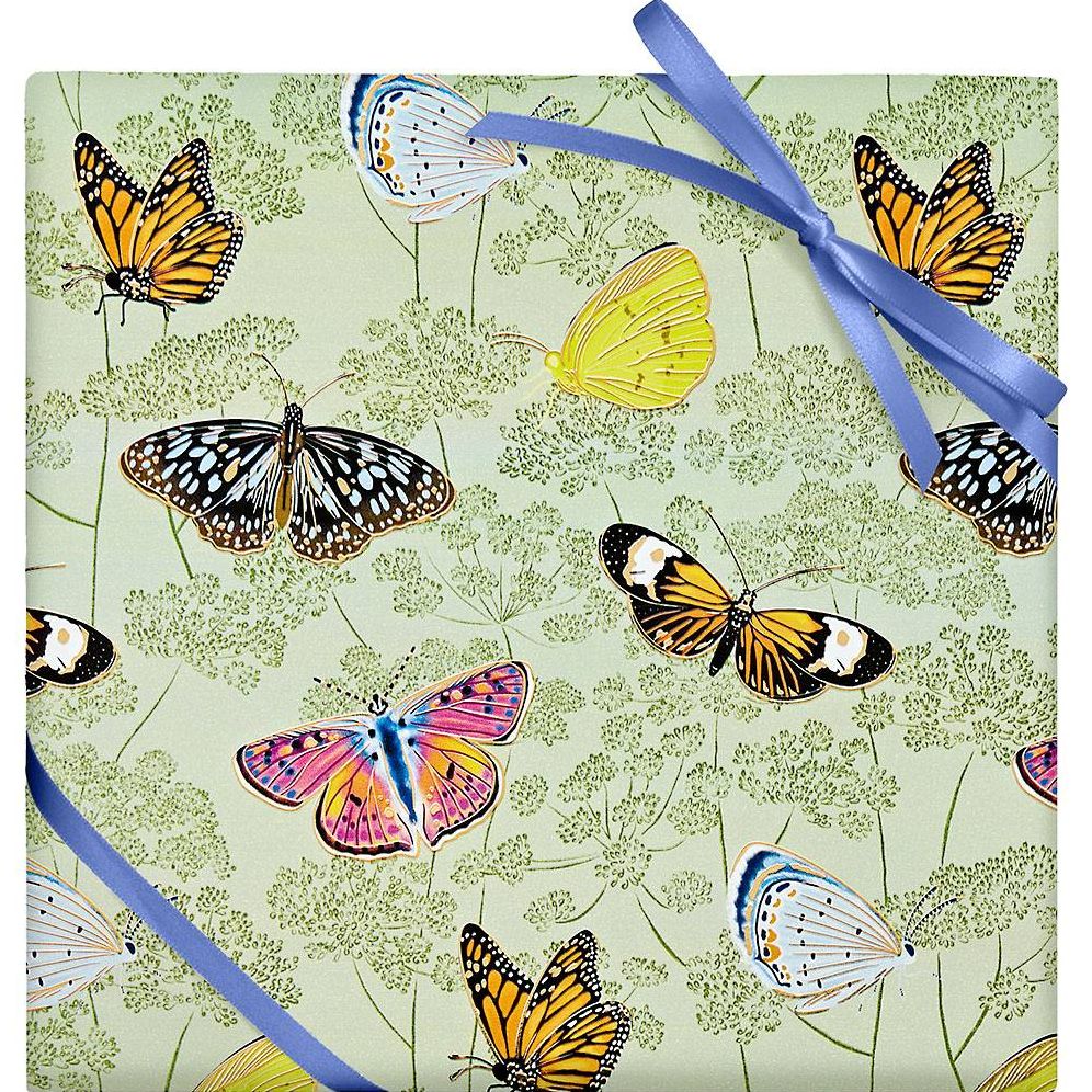 Butterfly Garden Continuous Roll Wrap