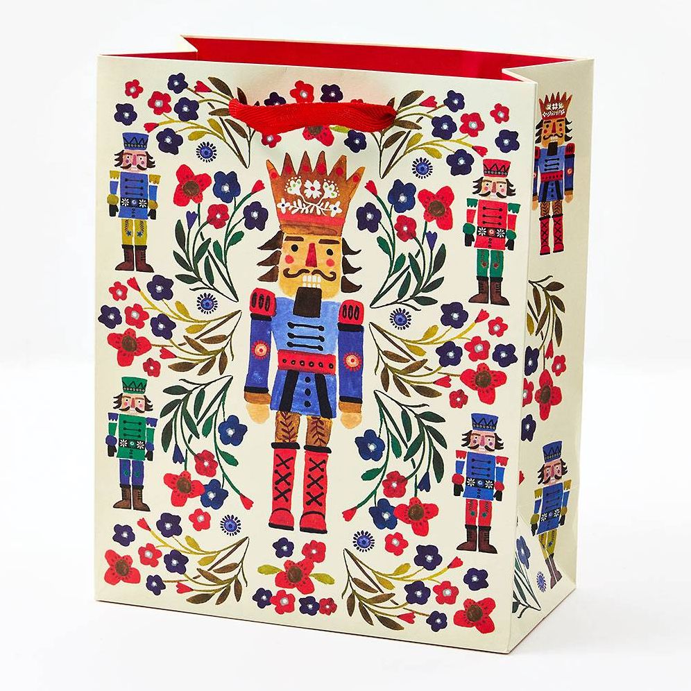 Christmas Nutcracker Medium Gift Bag
