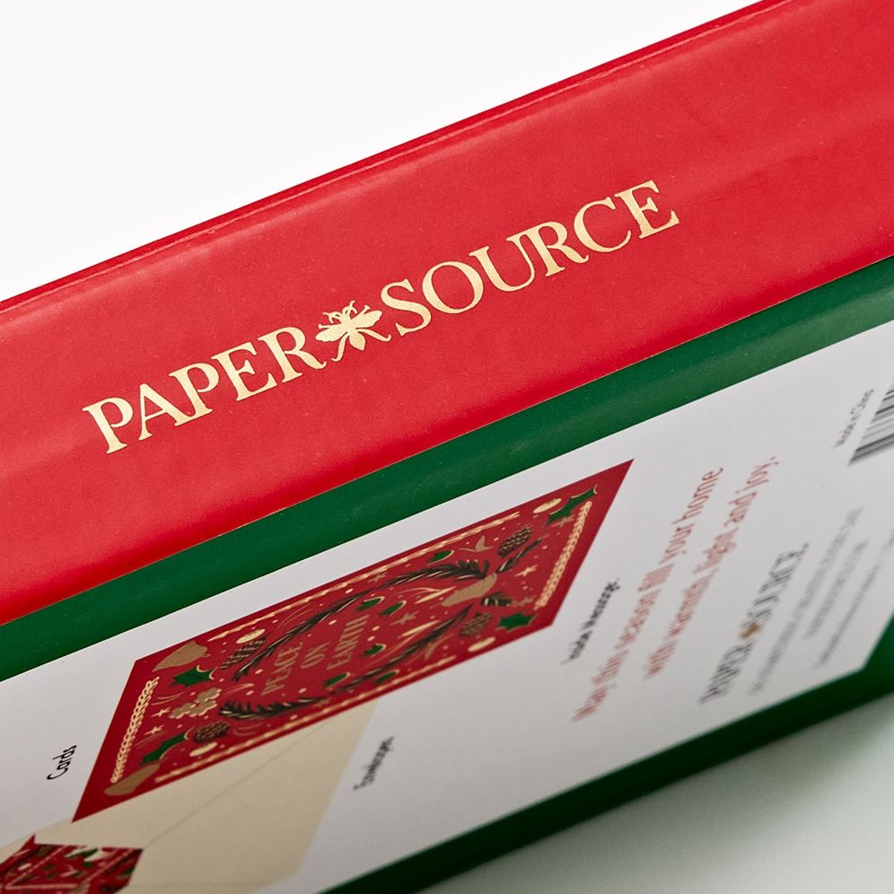 Christmas Peace Folk Art Stationery Set