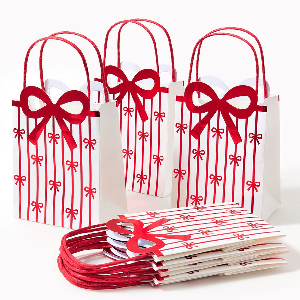 Holly Jolly Icons Treat Bags Set of 8