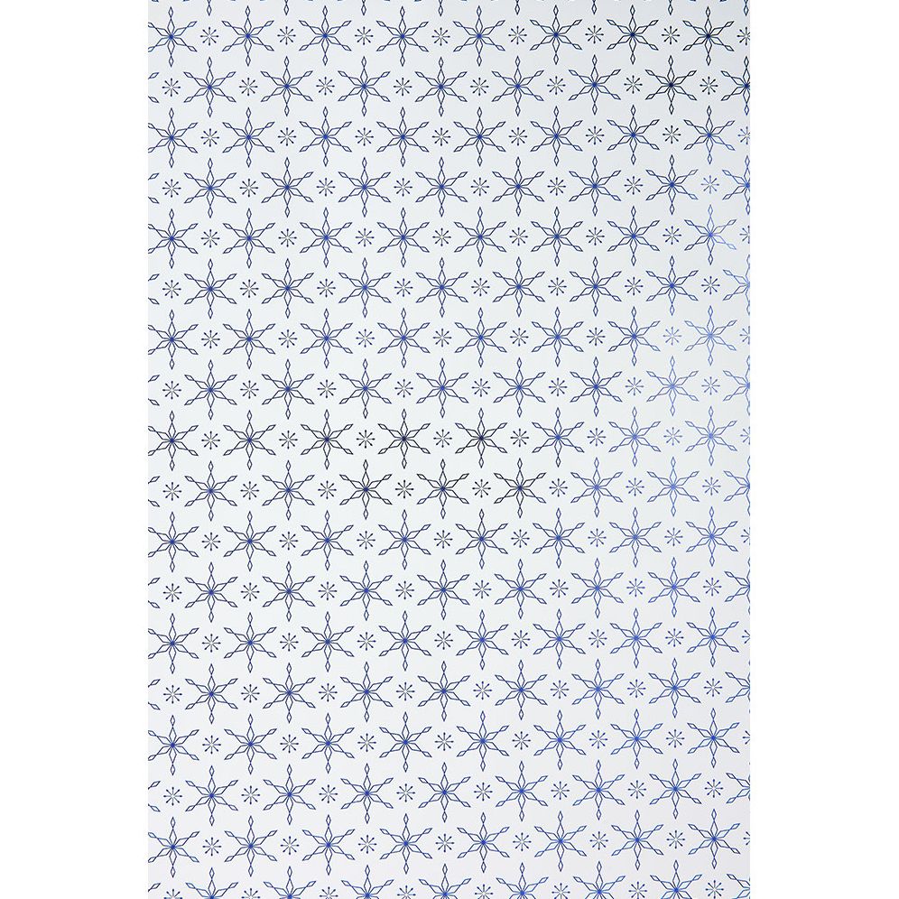 Blue Snowflakes Roll Wrap