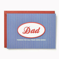 Hard Work Dad Specialty Father's Day Card