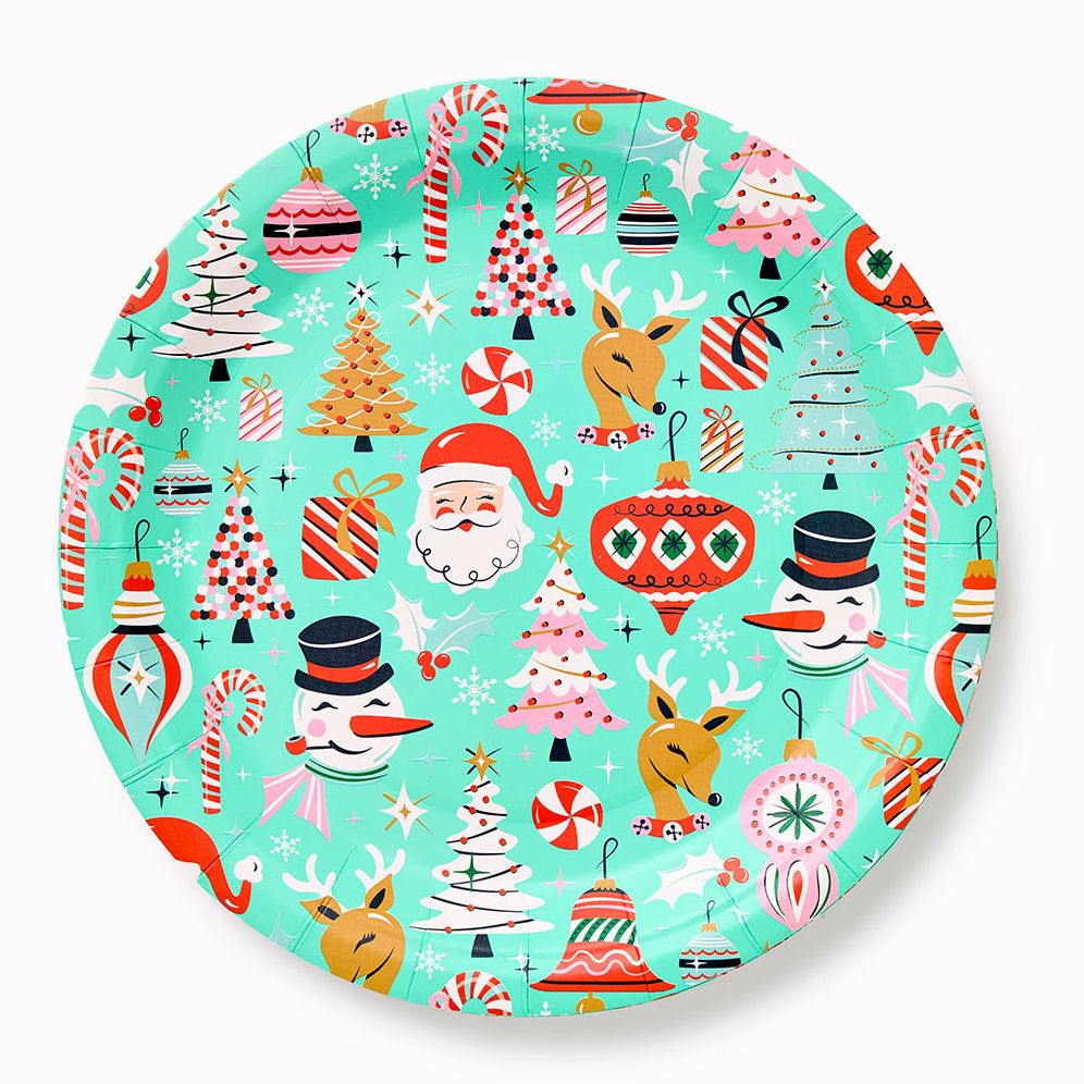 Holly Jolly Icons Plates Set of 10