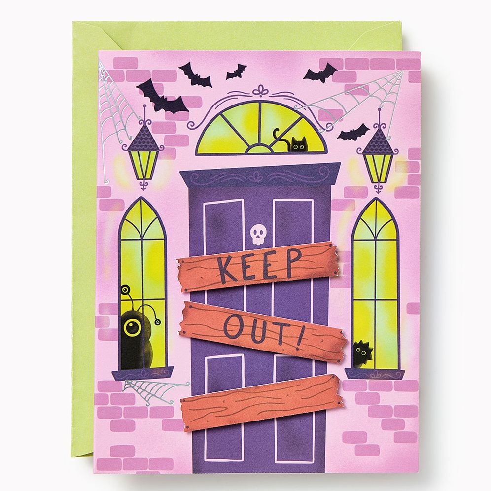 Monster House Halloween Card