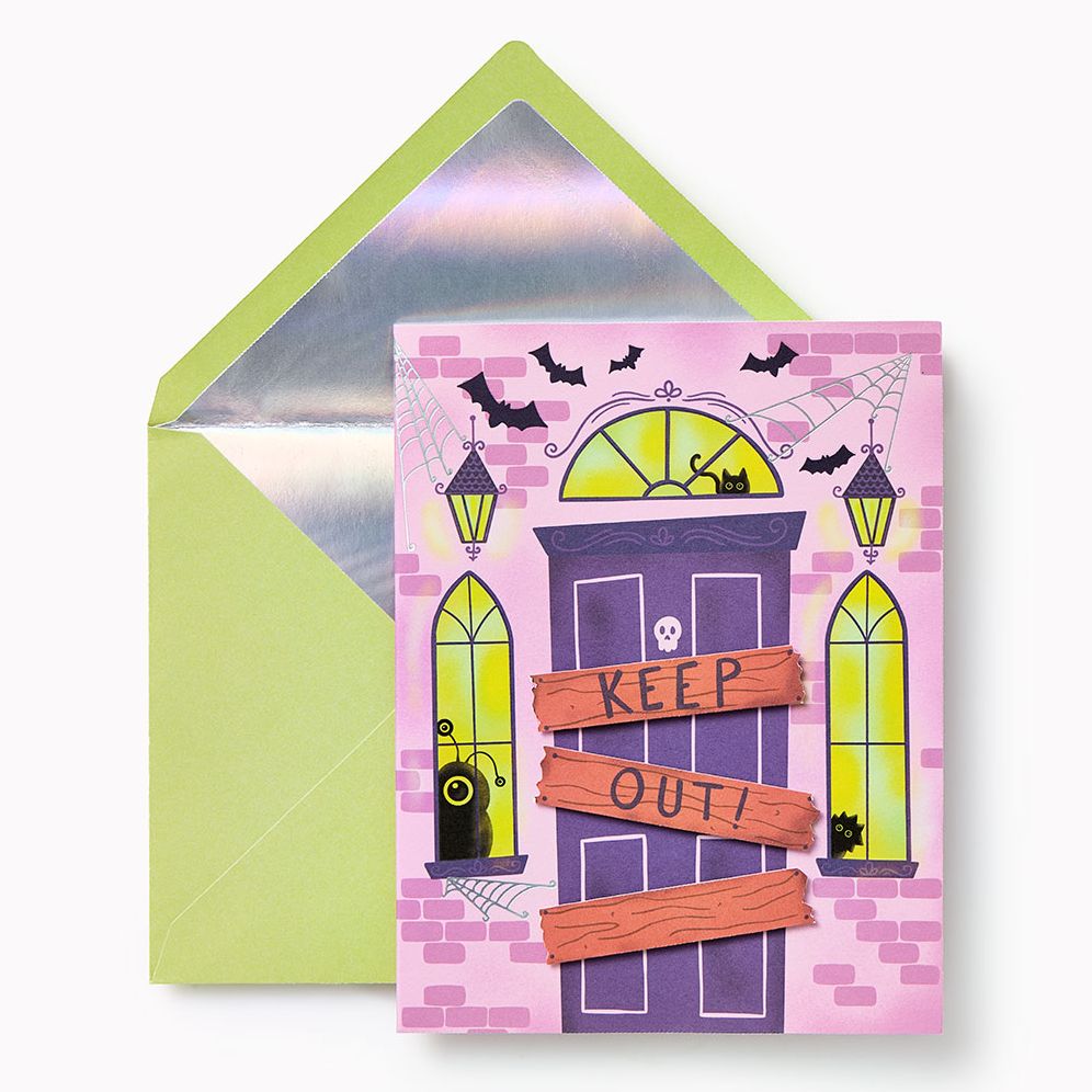Monster House Halloween Card