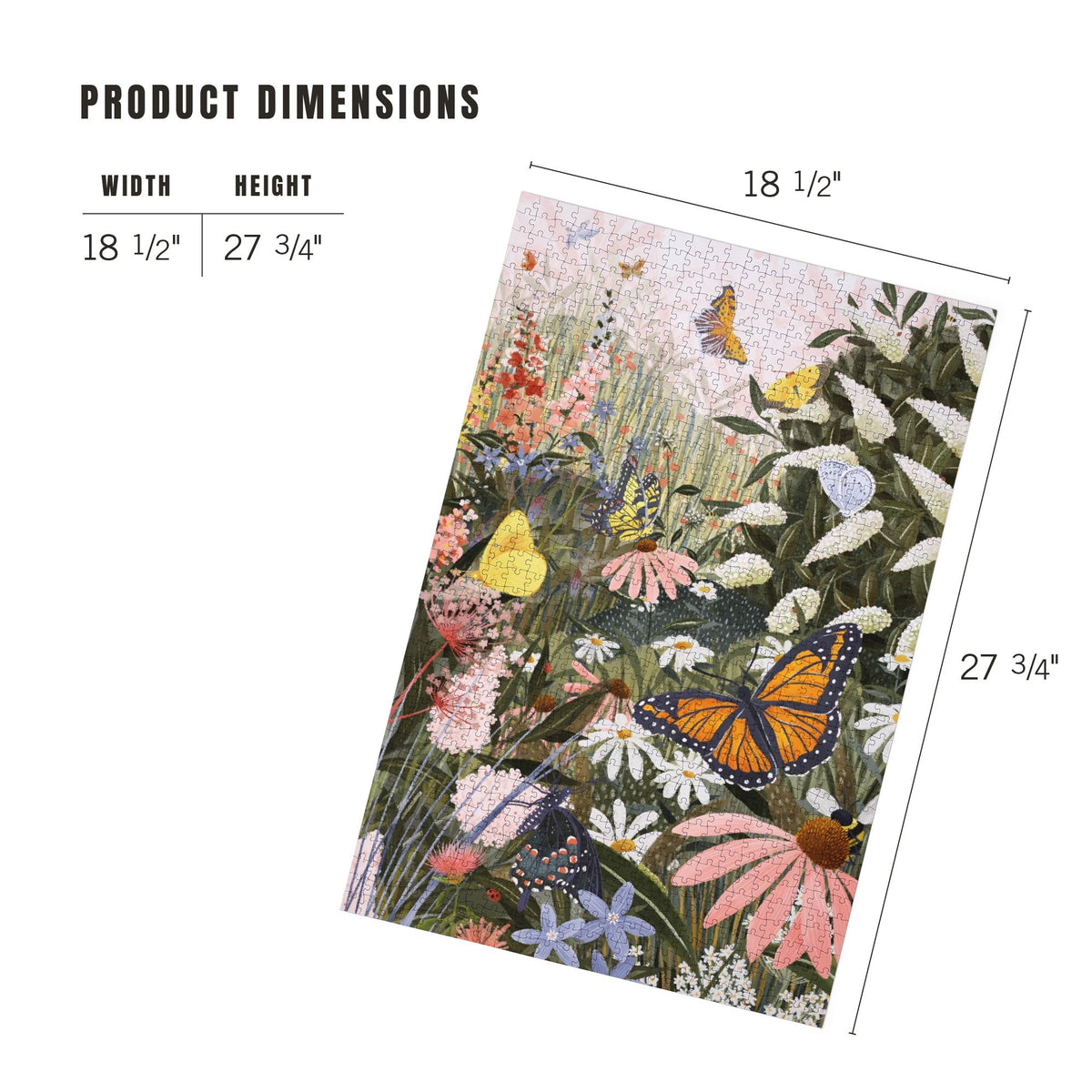 Butterfly Garden 1000 Piece Puzzle