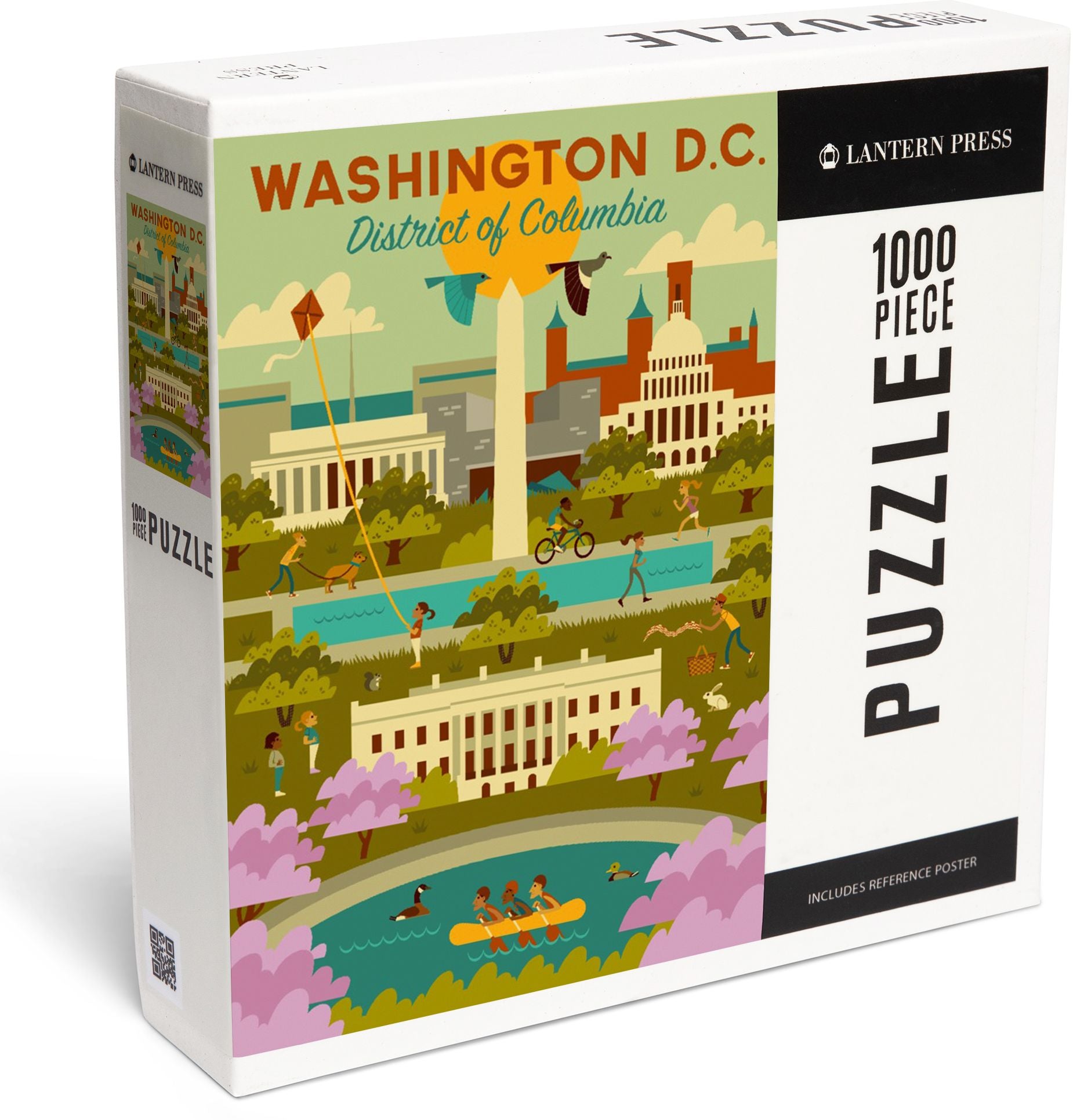 Washington DC Geometric Activities 1000 Piece Puzzle