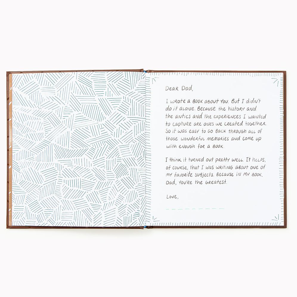 Dad, I Wrote a Book About You - Exclusive Brown