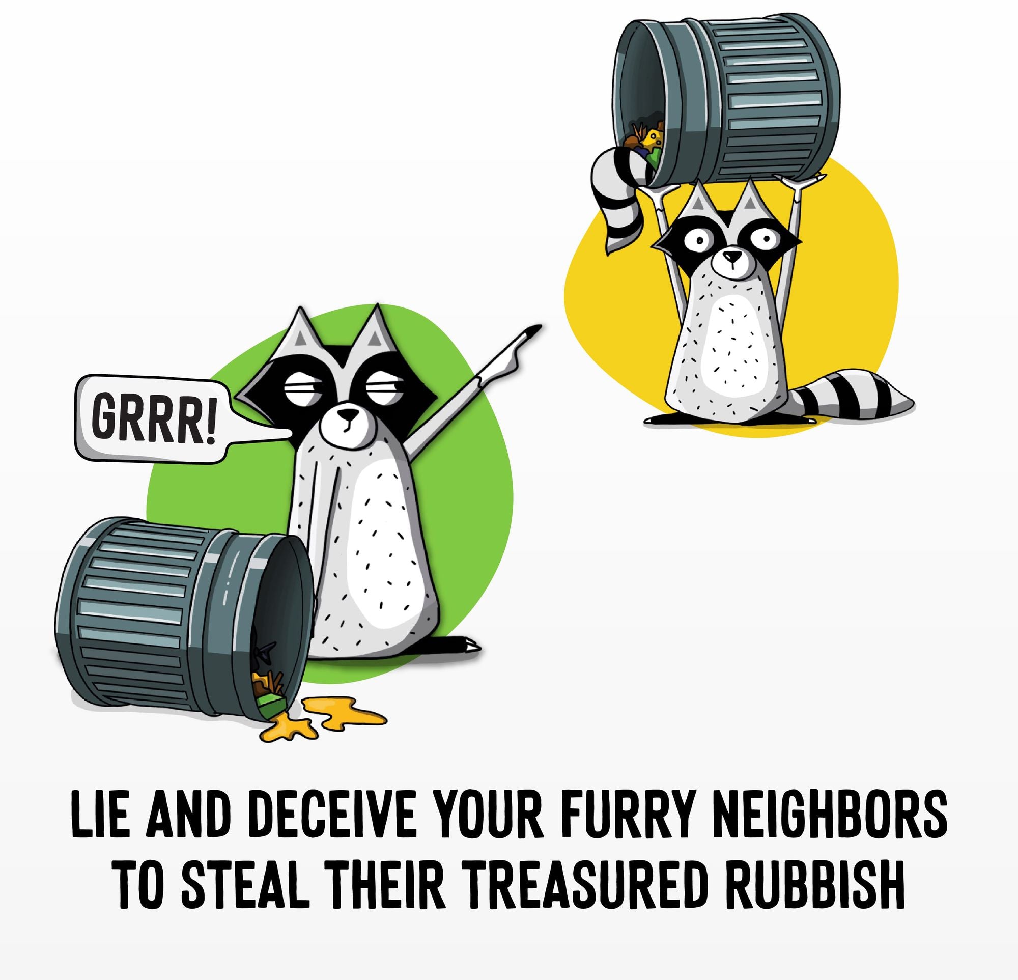 Lying, Cheating Raccoons (B&N Game of the Month)