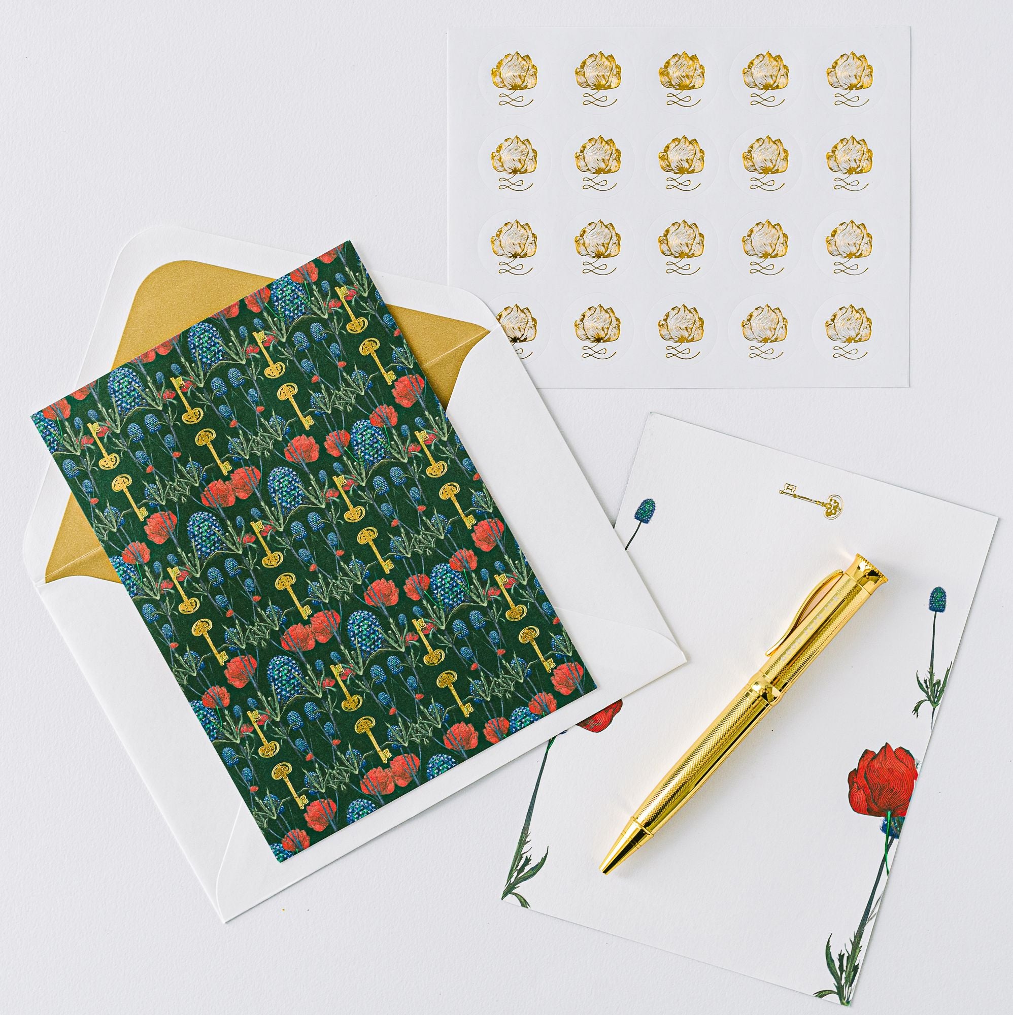 Enchanted Garden Luxury Stationery Set