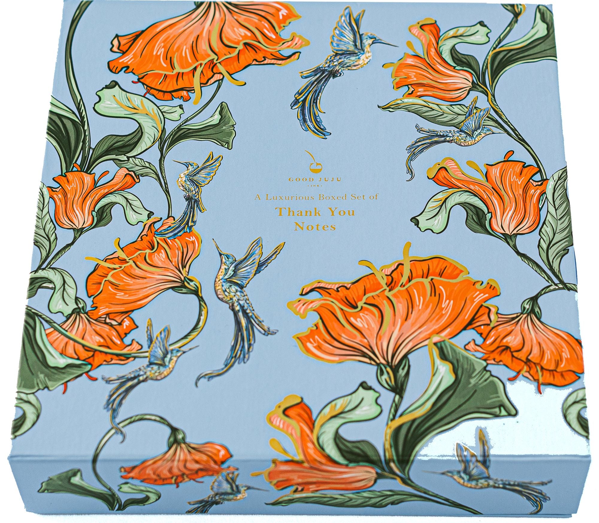Hummingbird Luxury Thank You Card Set