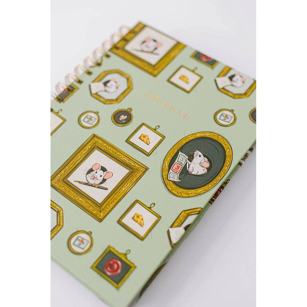 Mouse Cameo Spiral Notebook
