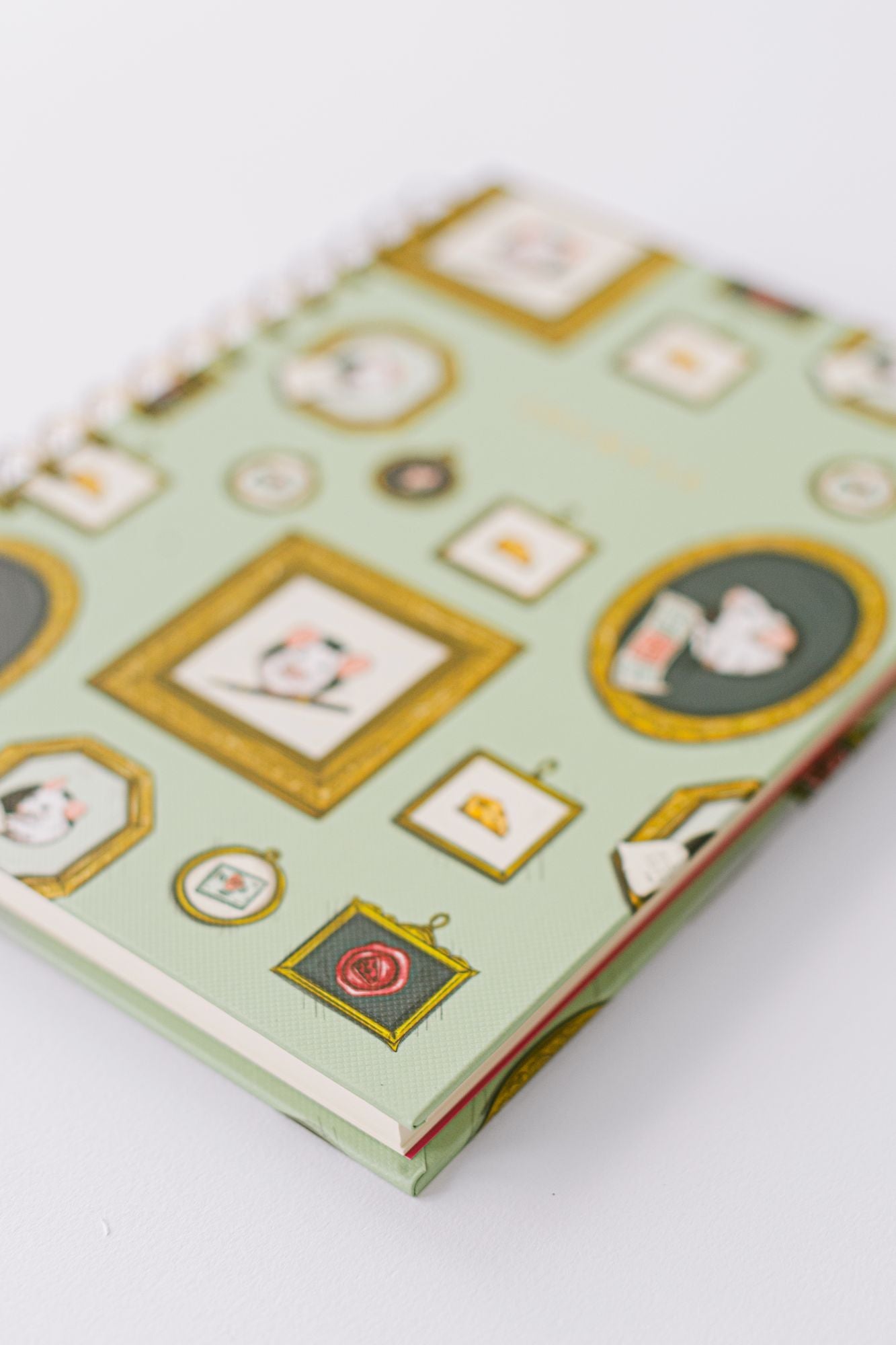 Mouse Cameo Spiral Notebook
