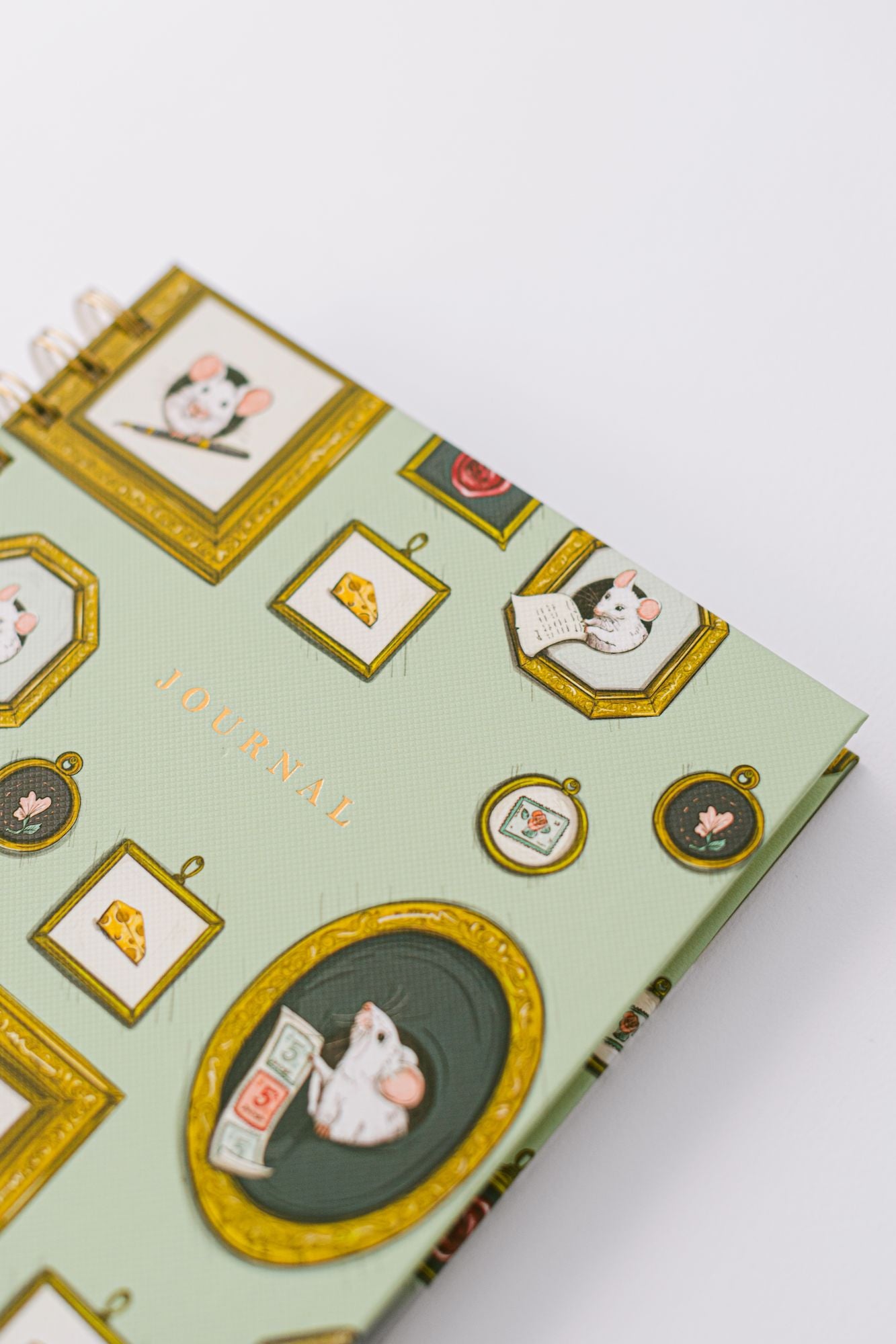 Mouse Cameo Spiral Notebook