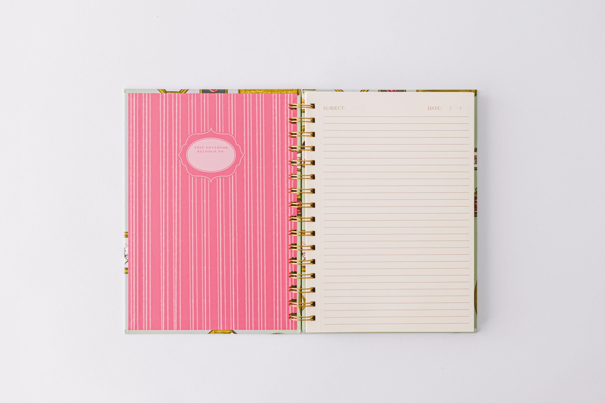 Mouse Cameo Spiral Notebook