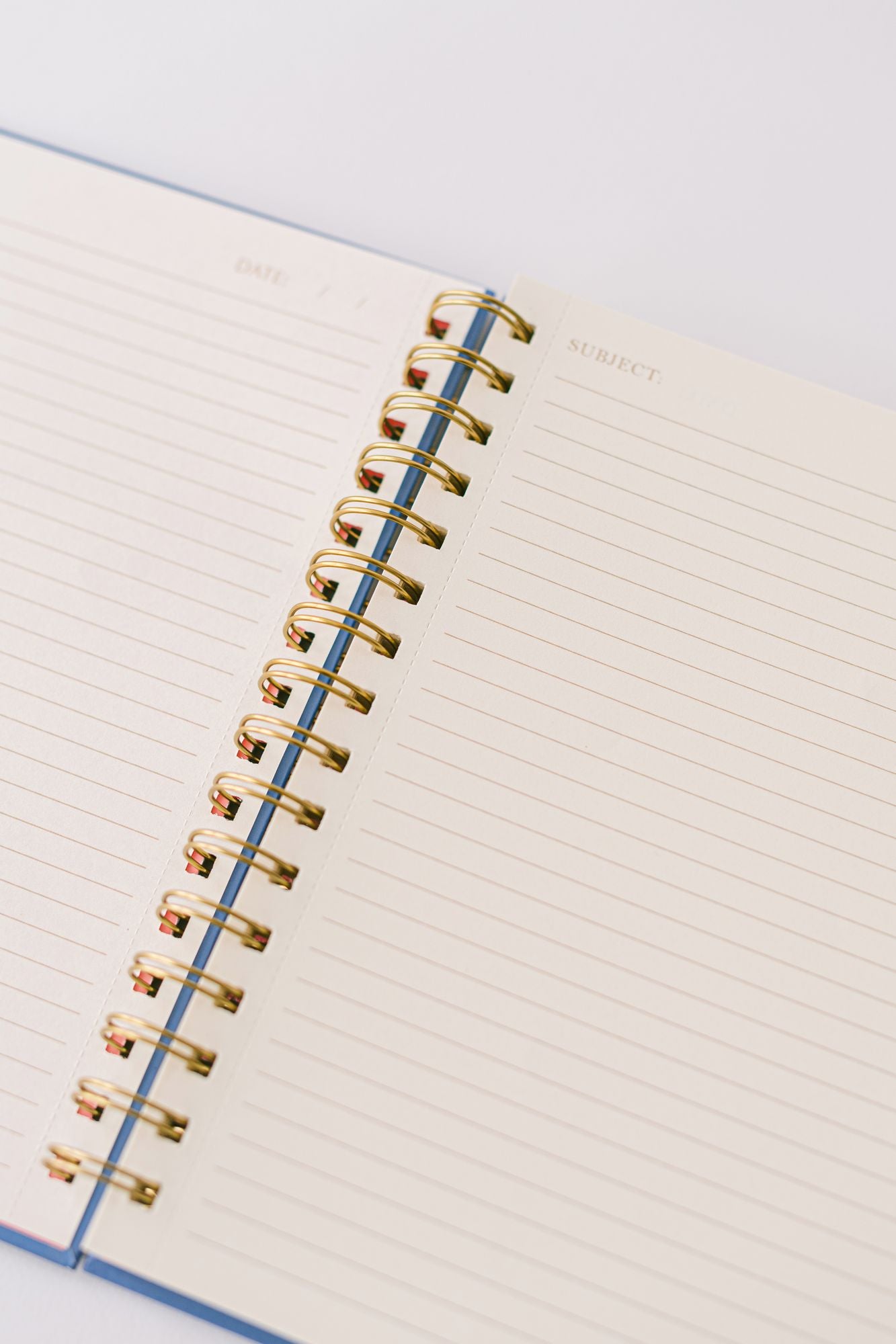 Stamp Pattern Writer's Spiral Notebook