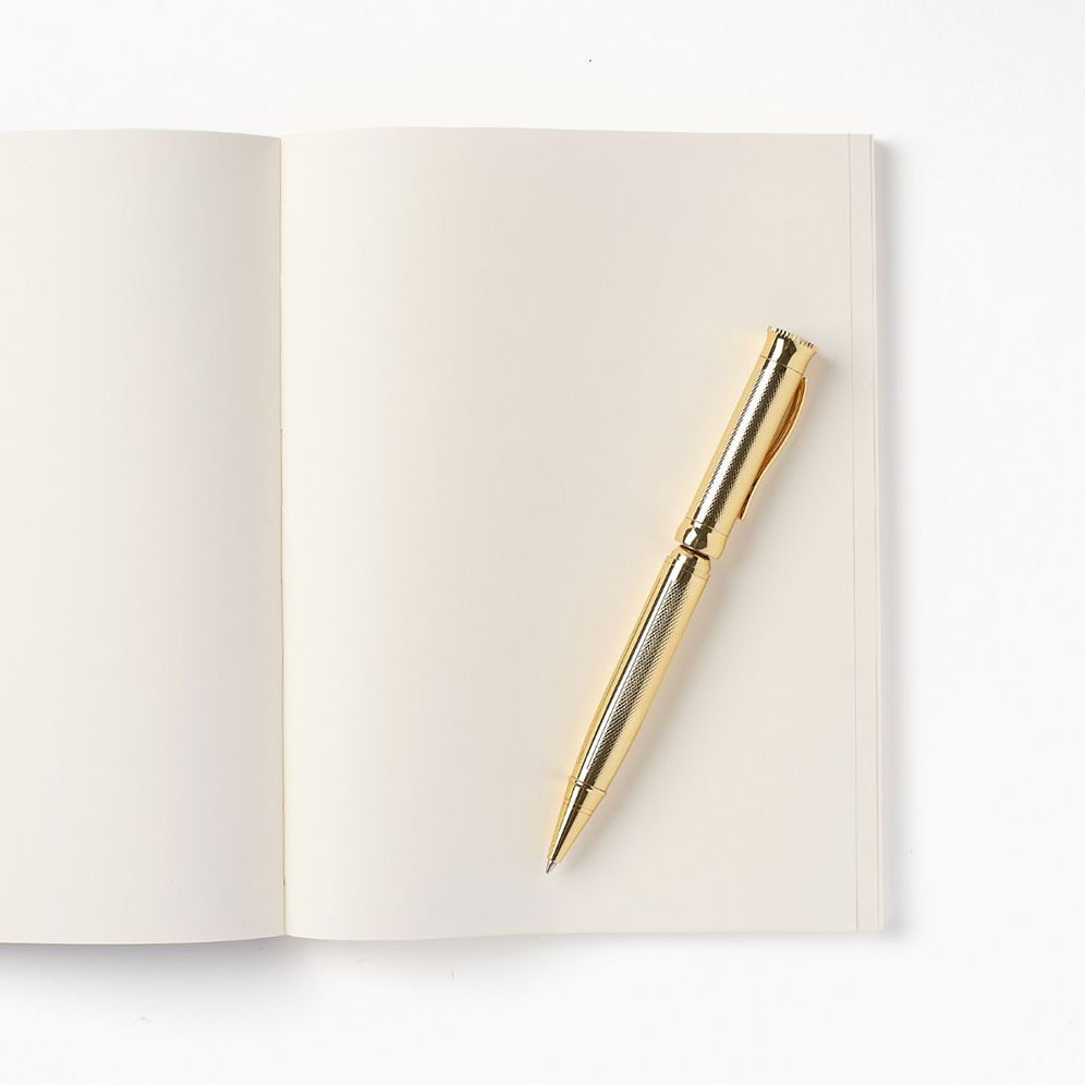 Vintage Purple Floral Softcover Notebook