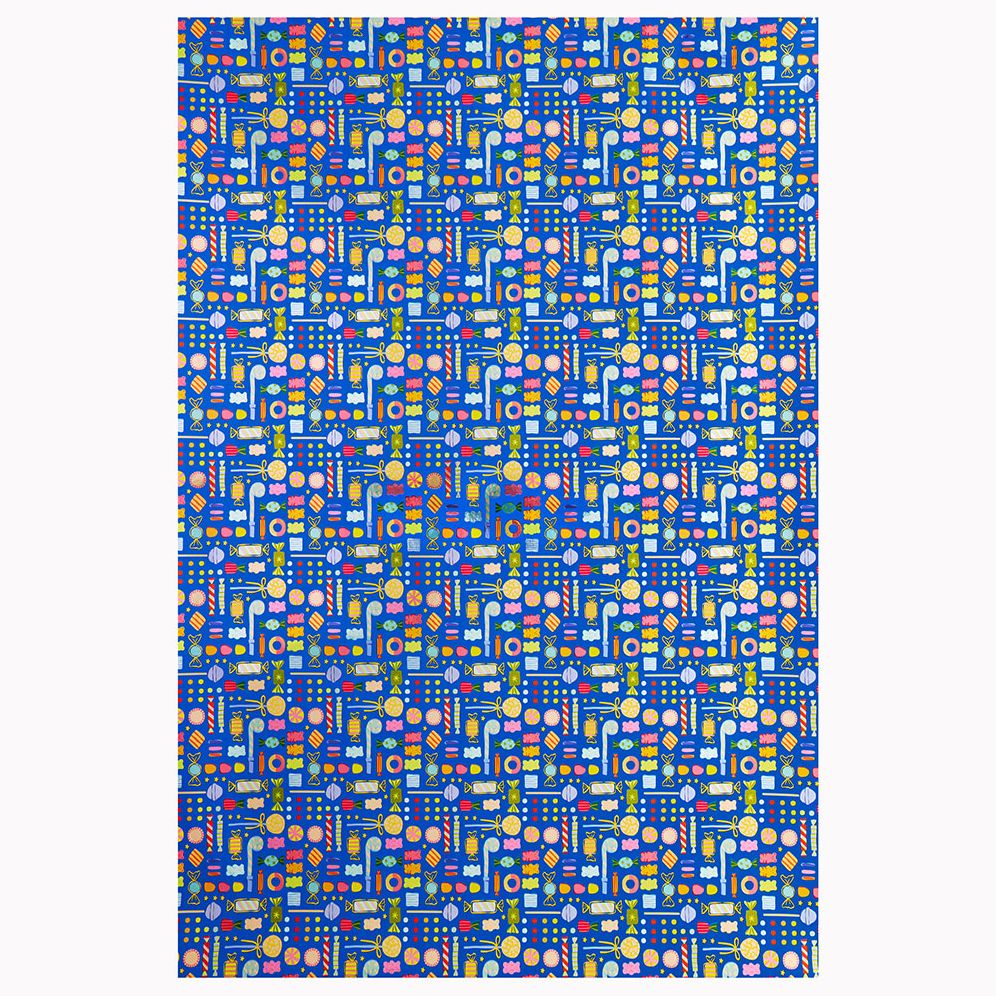 Party Treats Blue Roll Wrap