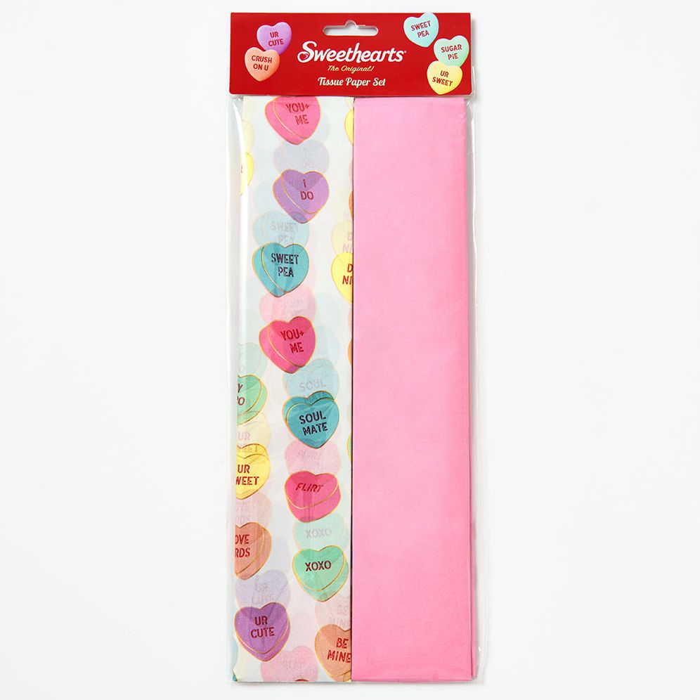 Sweethearts Tissue Paper Set of 2